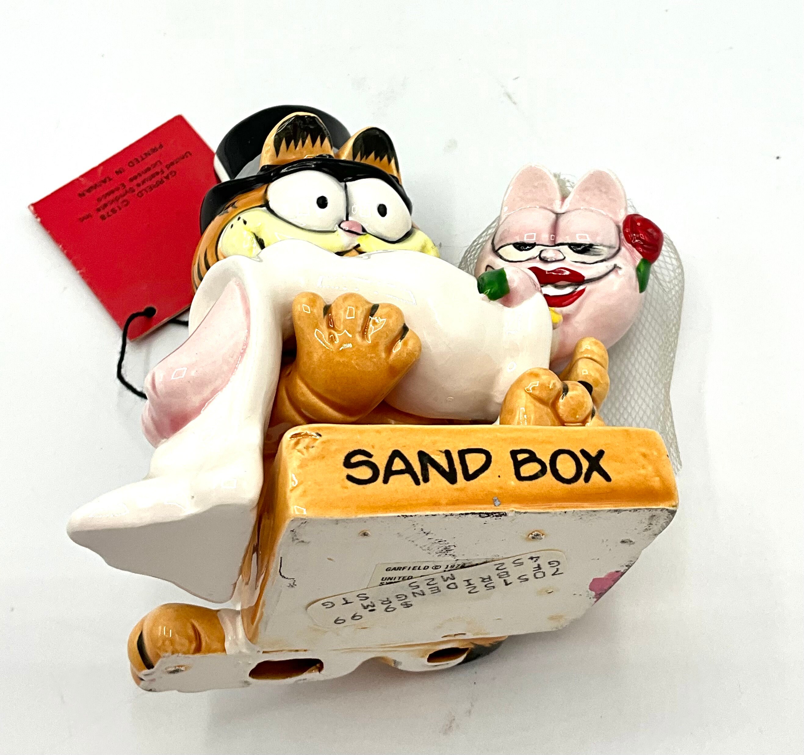 「ENESCO」ガーフィールド　ヴィンテージ　タイル　スタンド ガーフィールド | Antique Style～【アンスタ】アメリカ買付けの