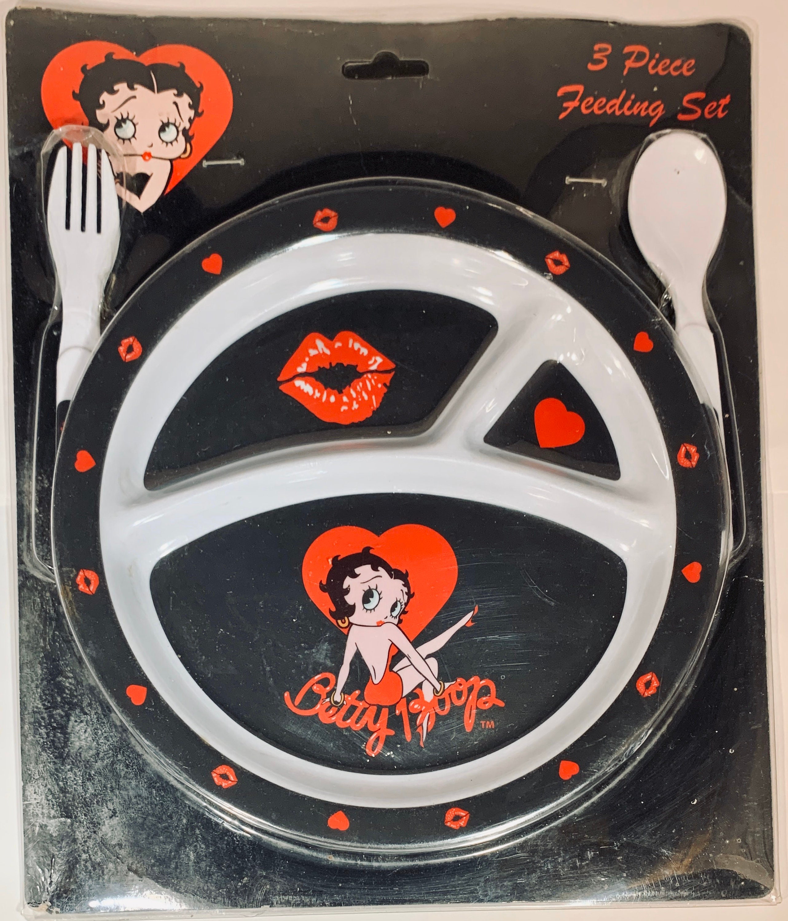 Set of Plate and Utensils Betty Boop - Etsy