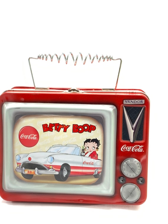 Gorgeous Collectible and Vintage Betty Boop Coca Cola Lunch Box