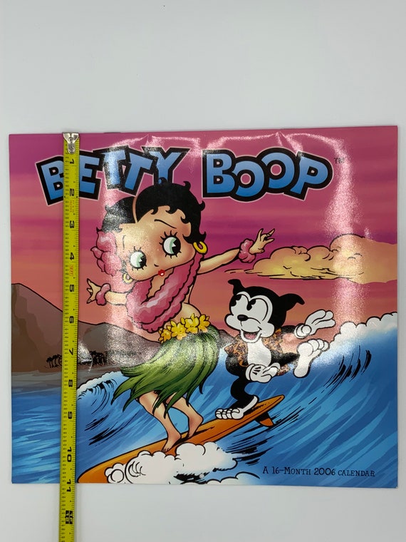 Betty Boop ベティ・ブープ Calendar Girl 箱付き Gorgeous Collectible Calendar of Betty Boop. 2006 - Etsy