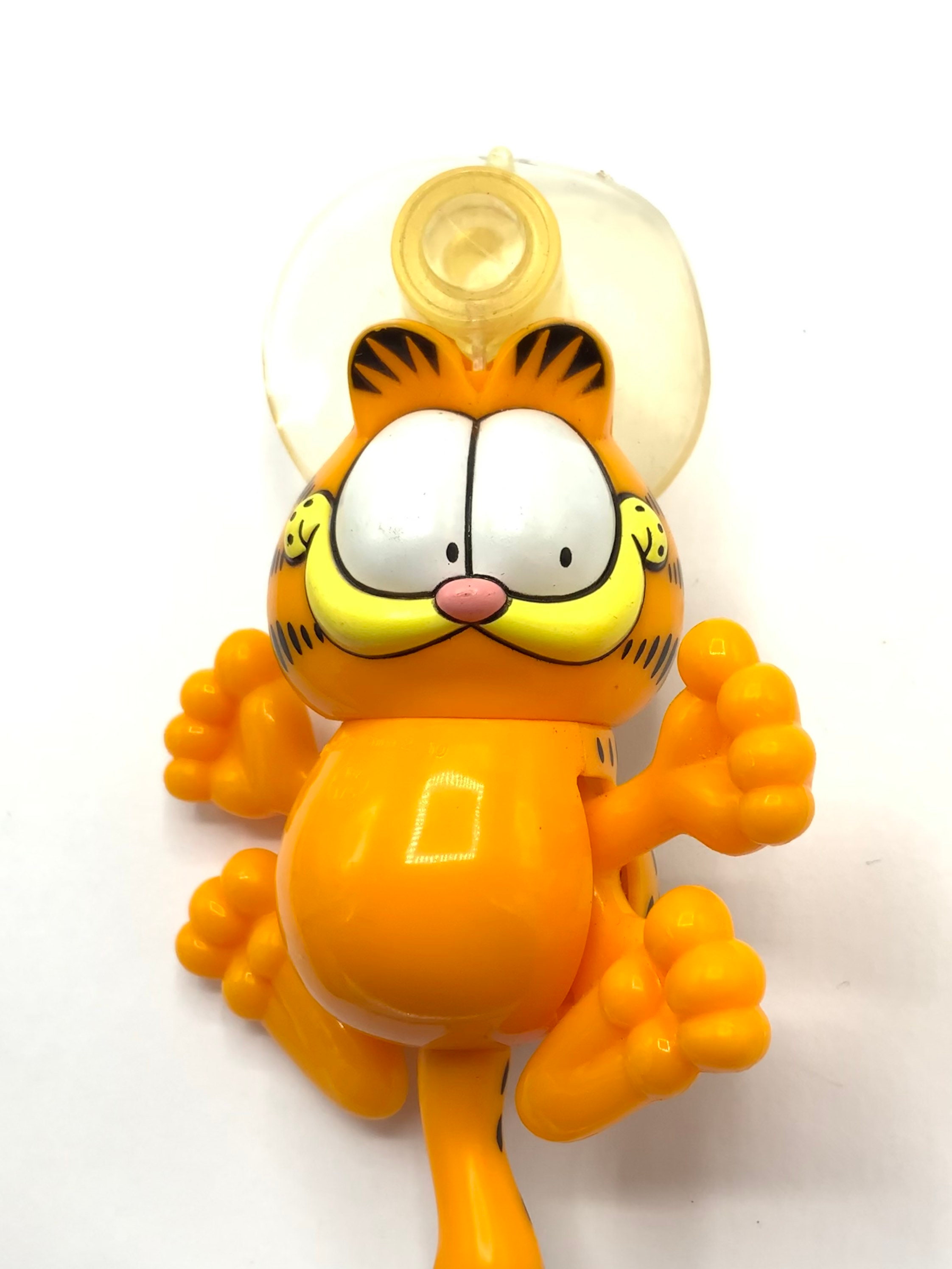 Vintage Garfield With Articulated Arms When Cling on the