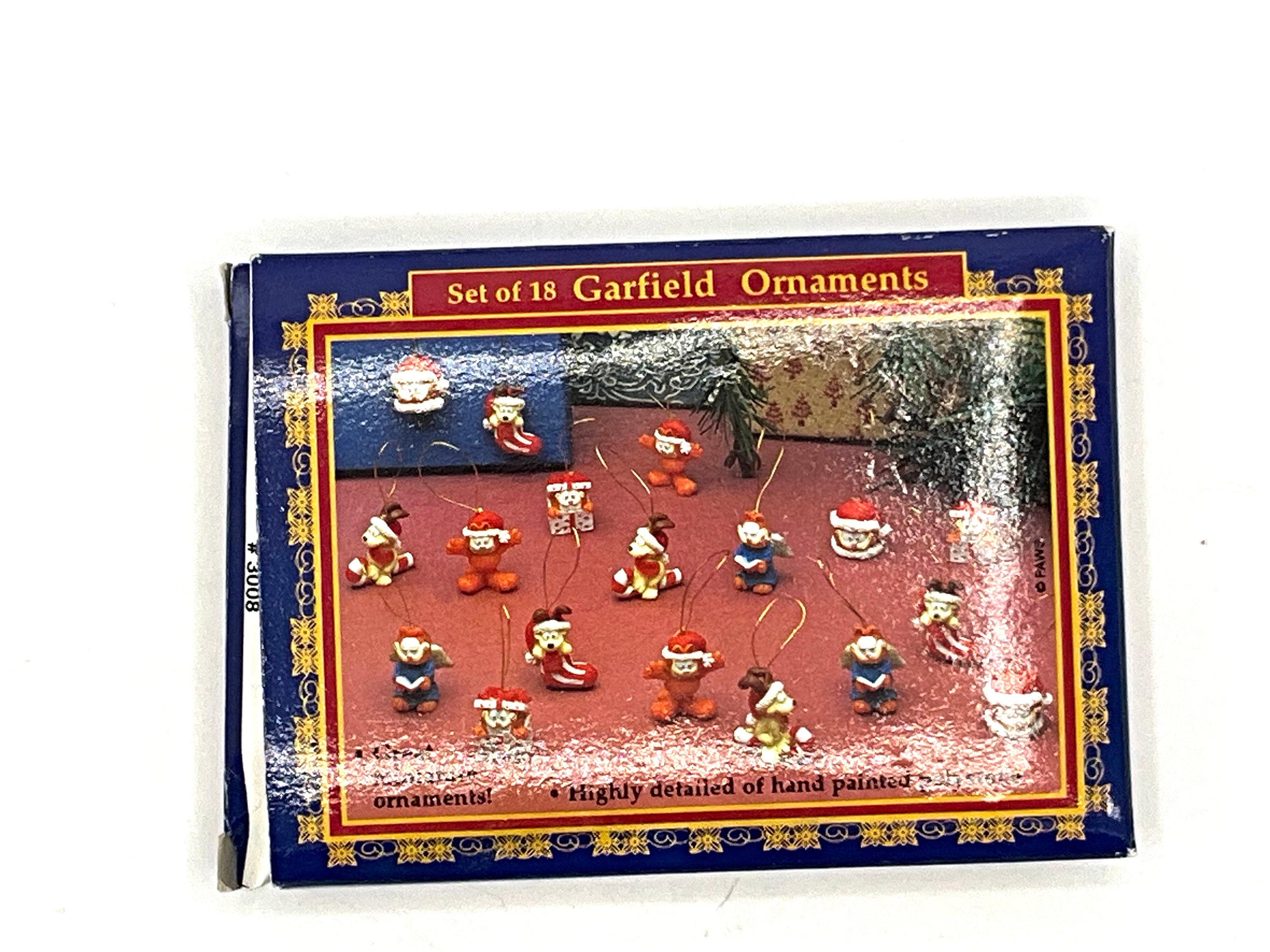 Garfield Christmas Collectibles - Etsy