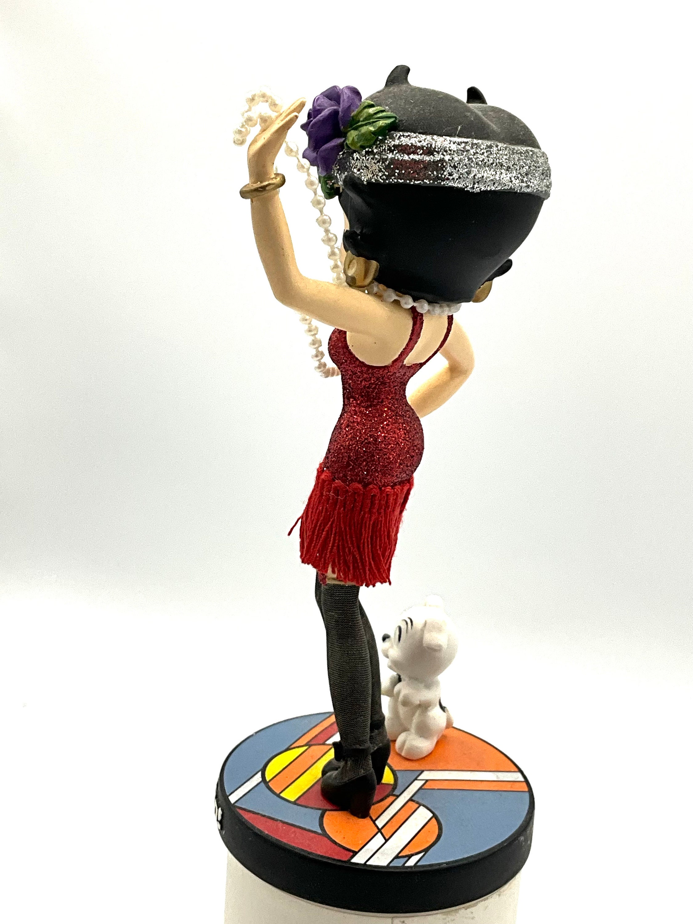 Gorgeous Collectible and Vintage Betty Boop Flapper Betty, Red