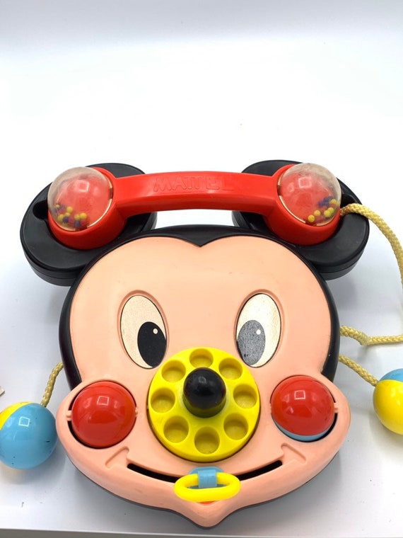 Soeverein Nauwkeurig controleren Mickey Mouse baby als telefoon door Mattel - Etsy België