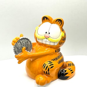 Garfield Piggy Bank - Etsy Canada
