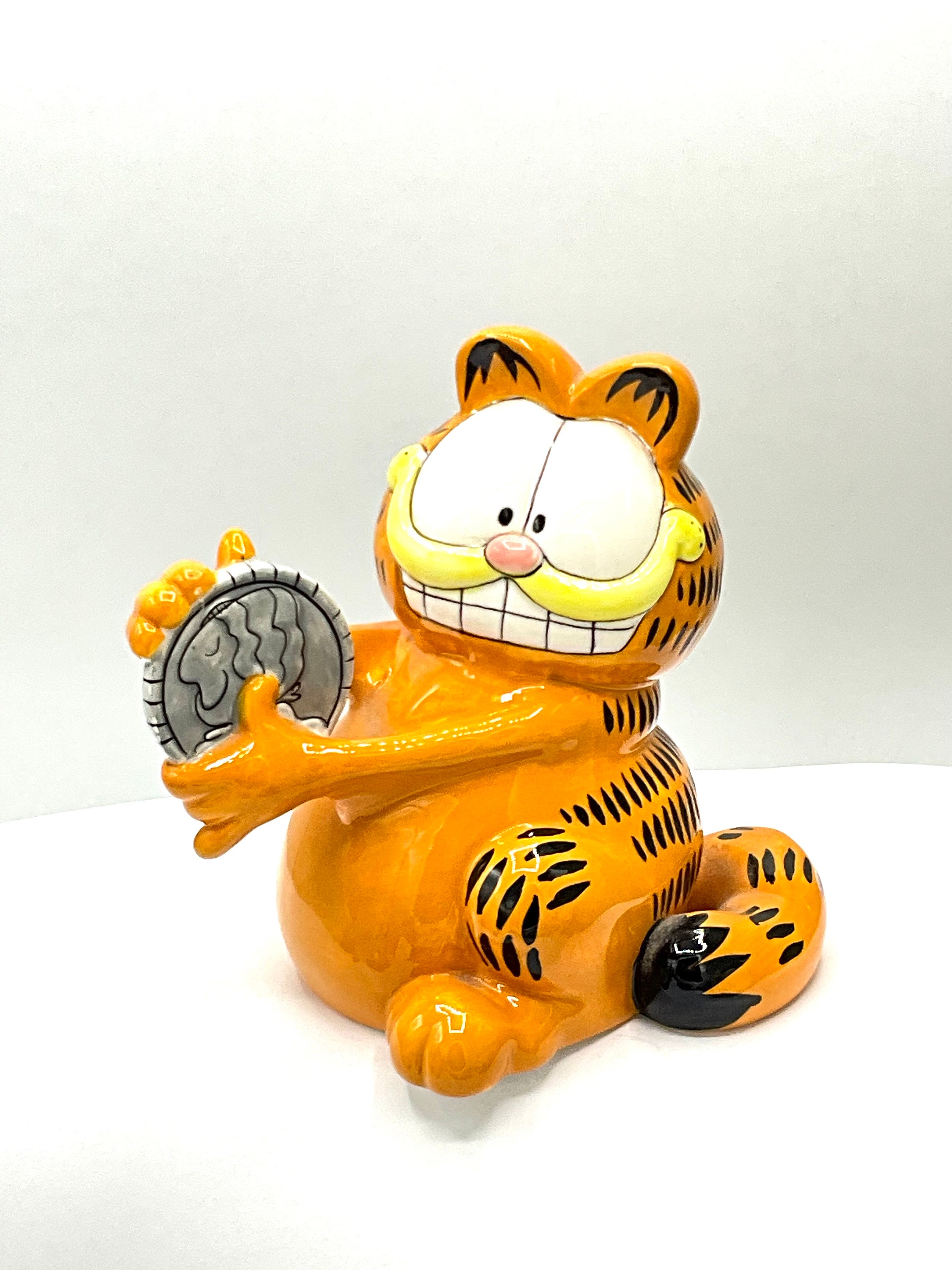★ガーフィールド クッキージャー - エネスコ 1980年代　ビンテージ品★ Garfield piggy bank - Etsy 日本