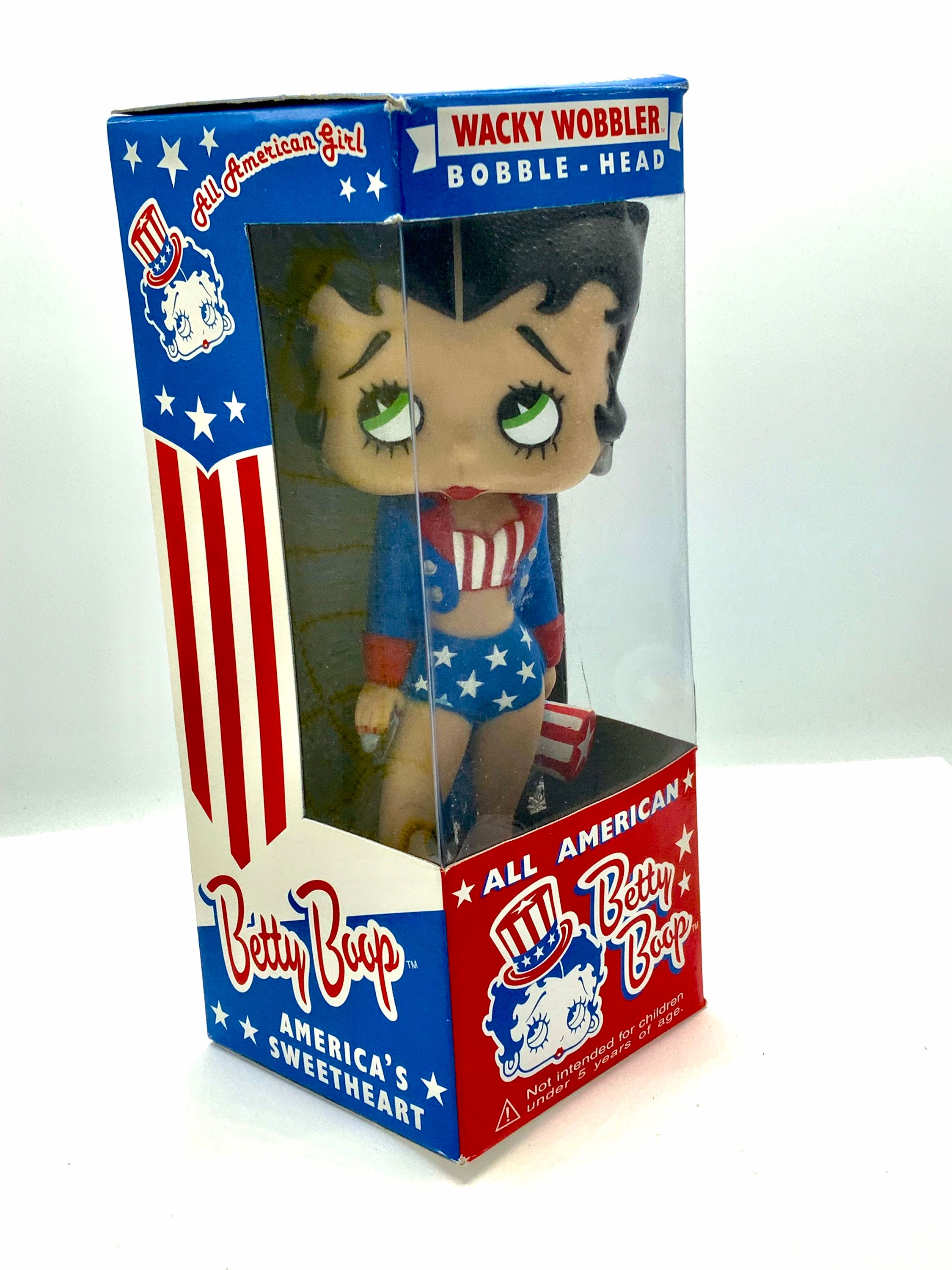 Gorgeous Collectible Betty Boop Bobble Head All American