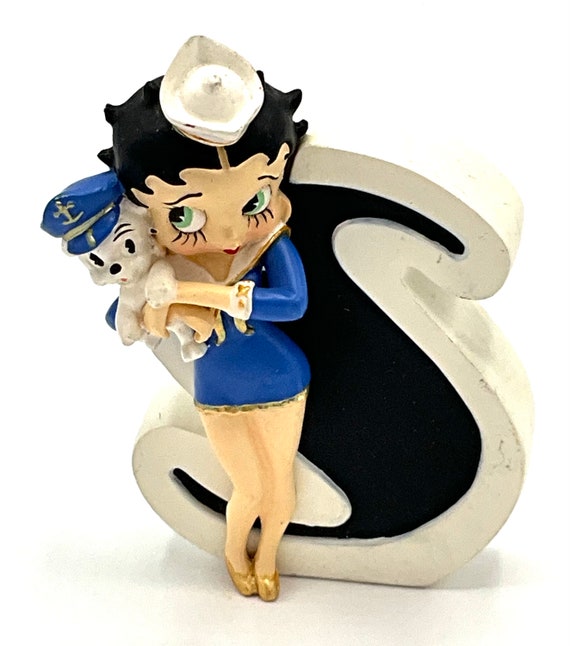 Gorgeous Collectible and Vintage Betty Boop With Letters. H, X, P