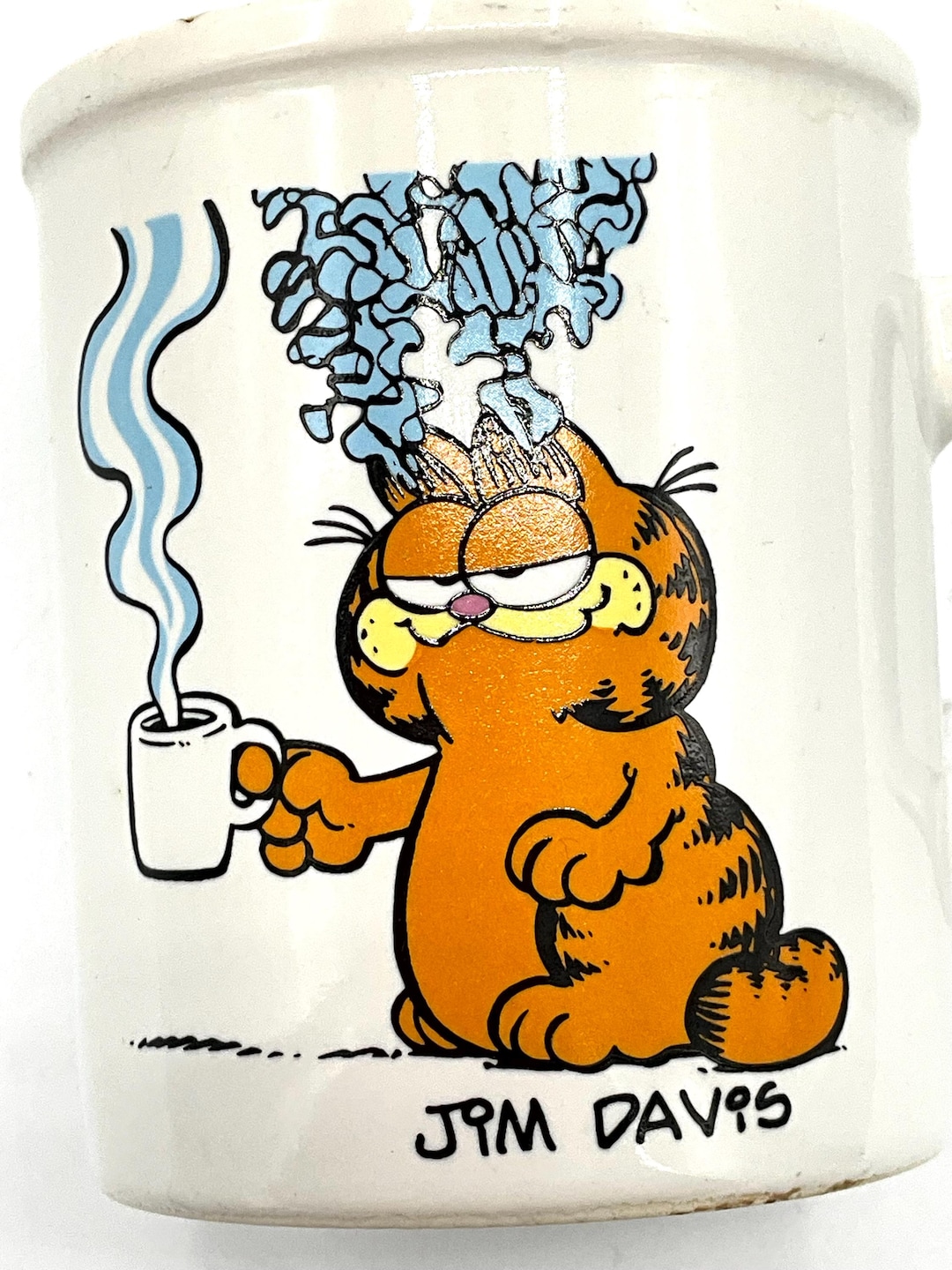 Gorgeous Collectible and Vintage Garfield Mug, Coffee, Cat . by Enesco. I  Like My Coffee Hot. - Etsy