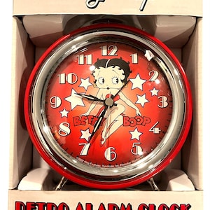 Vintage Betty Boop Alarm Clocks - Etsy