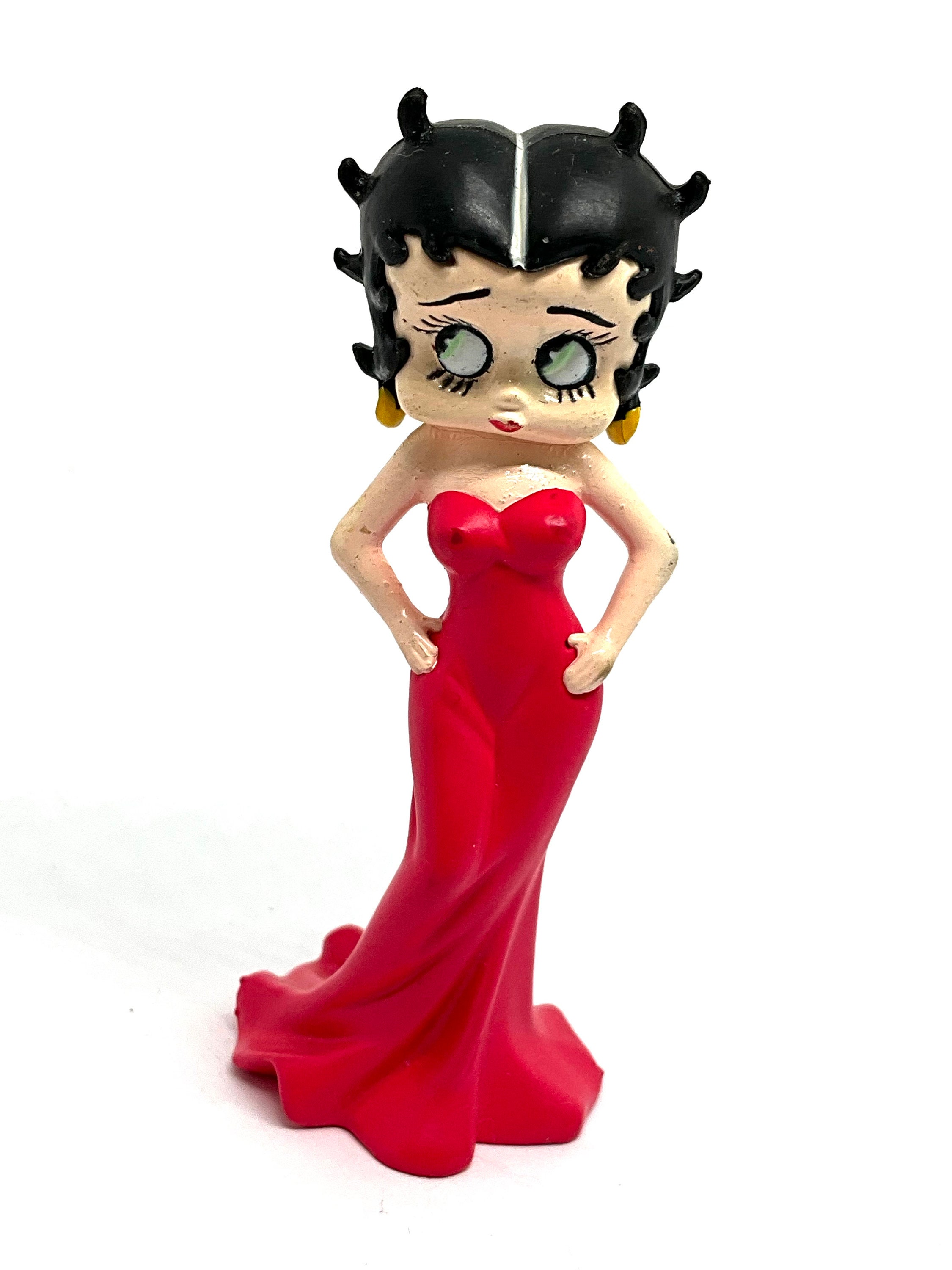 betty boop in red dress Statue Titanium Dioxide (E171) Betty Boop Long Red Dress