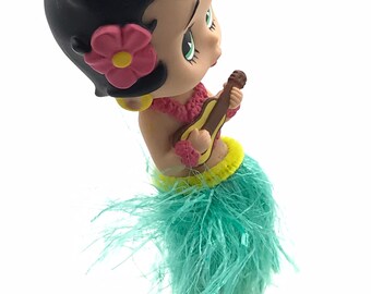 Vintage Hula Betty Boop Figurine, Robber, 2001. - Etsy