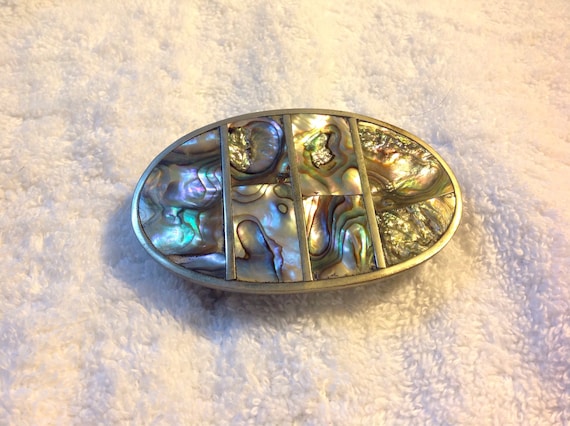 Vintage Mother of Pearl Buckle Vintage Mother of Pearl Buckle