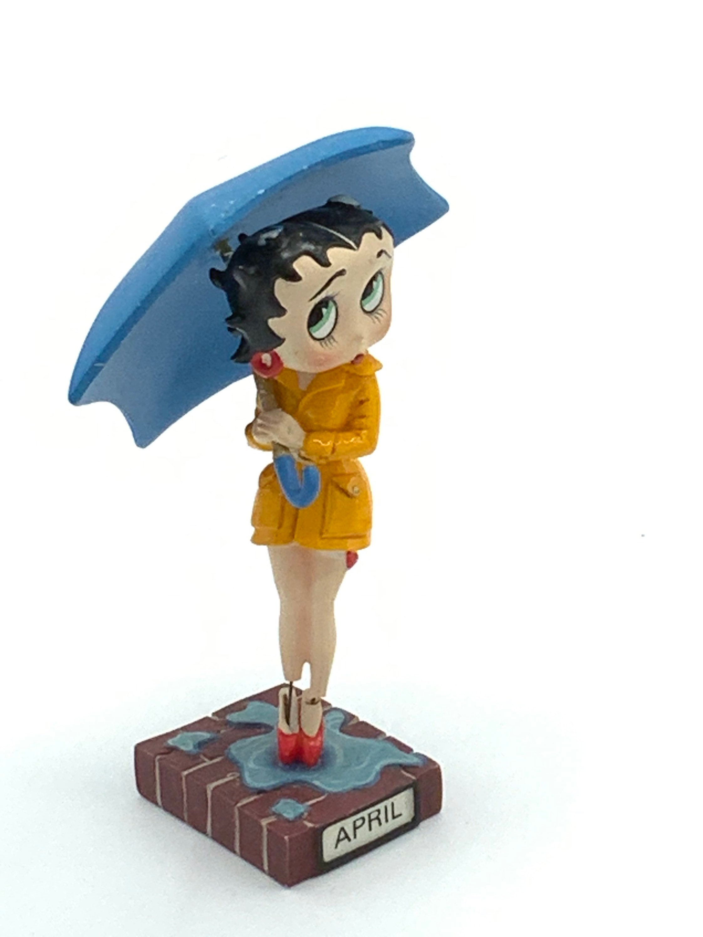 Gorgeous Collectible Small Betty Boop, December and April