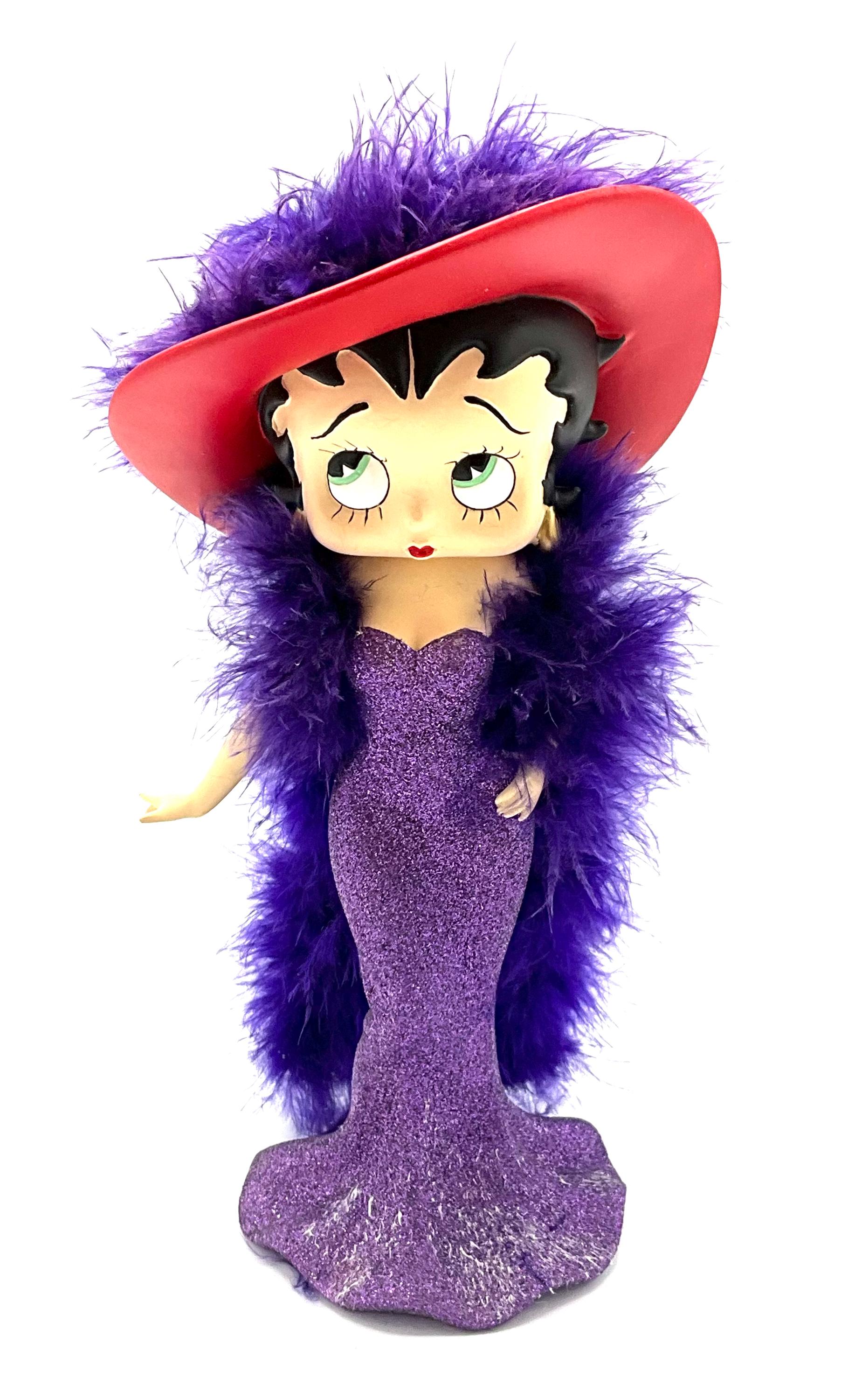 Betty Boop ウェディングドール プレミアムコレクション Gorgeous Collectible Figurine of Betty Boop With a Long