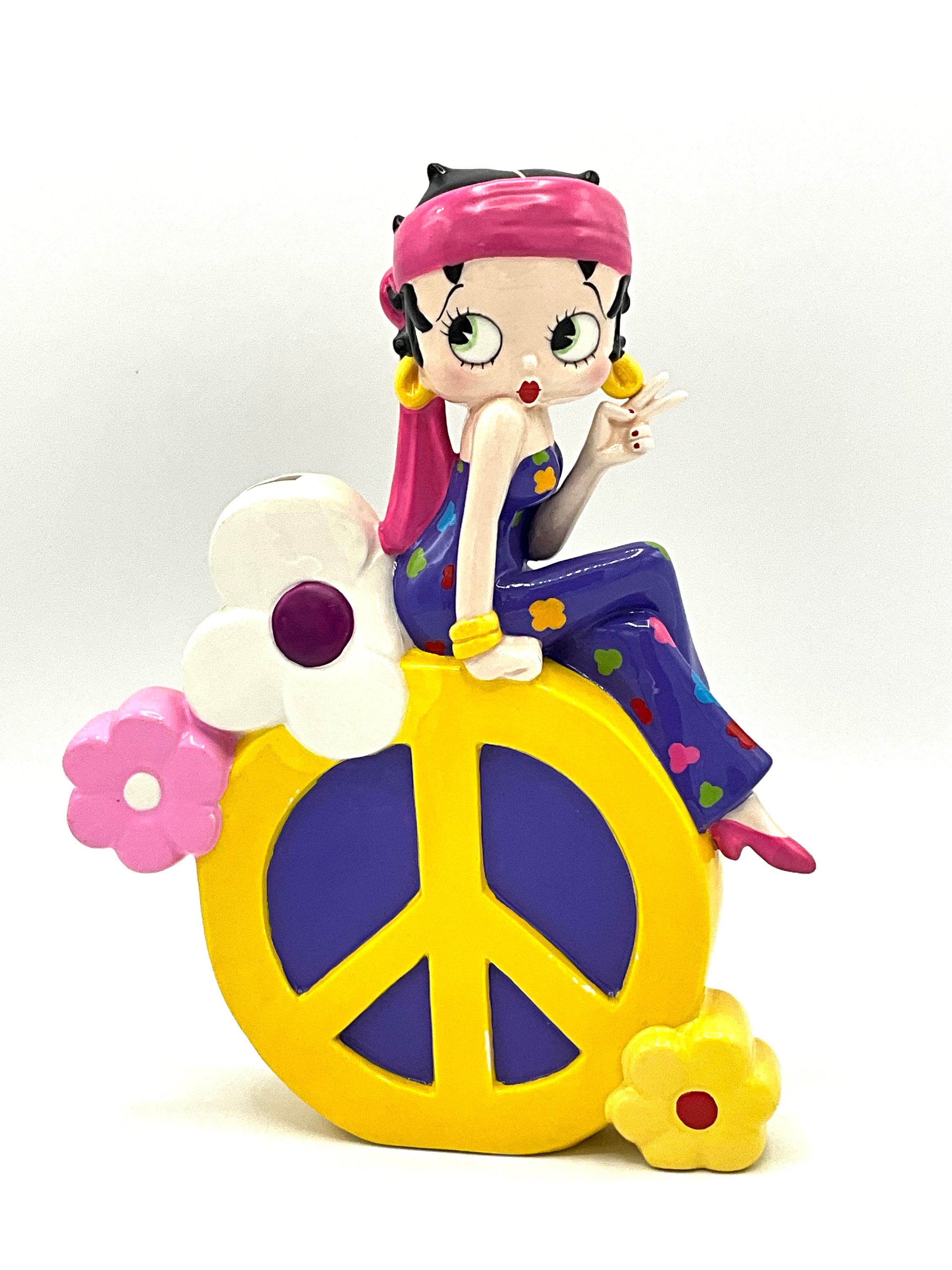 Gorgeous Collectible and Vintage Betty Boop Piggy Hippie Bank