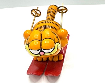 Gorgeous Collectible and Vintage Porcelain Garfield by