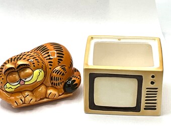 「ENESCO」ガーフィールド　ヴィンテージ　タイル　スタンド ENESCO」ガーフィールド ヴィンテージ タイル スタンド Ceramic