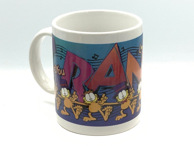 Gorgeous Collectible and Vintage Garfield Grandma or Grandpa Mug ...