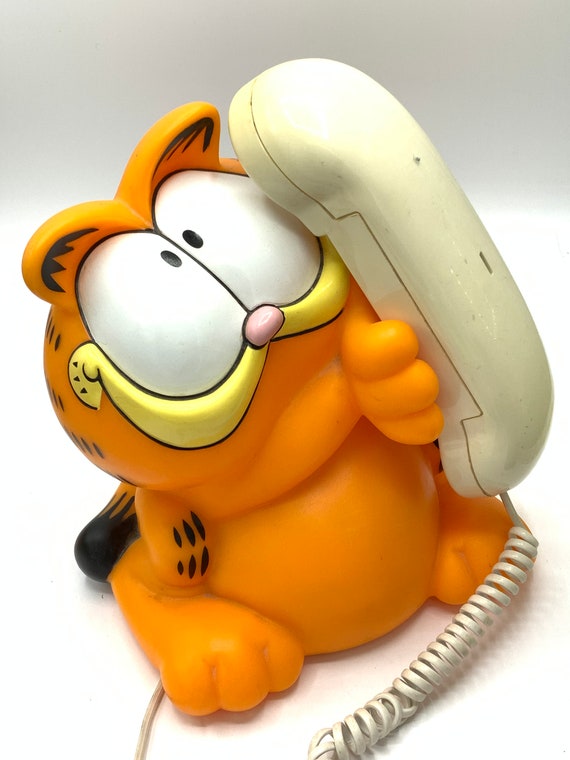 Gorgeous Collectible and Vintage Garfield as Phone, Telephone