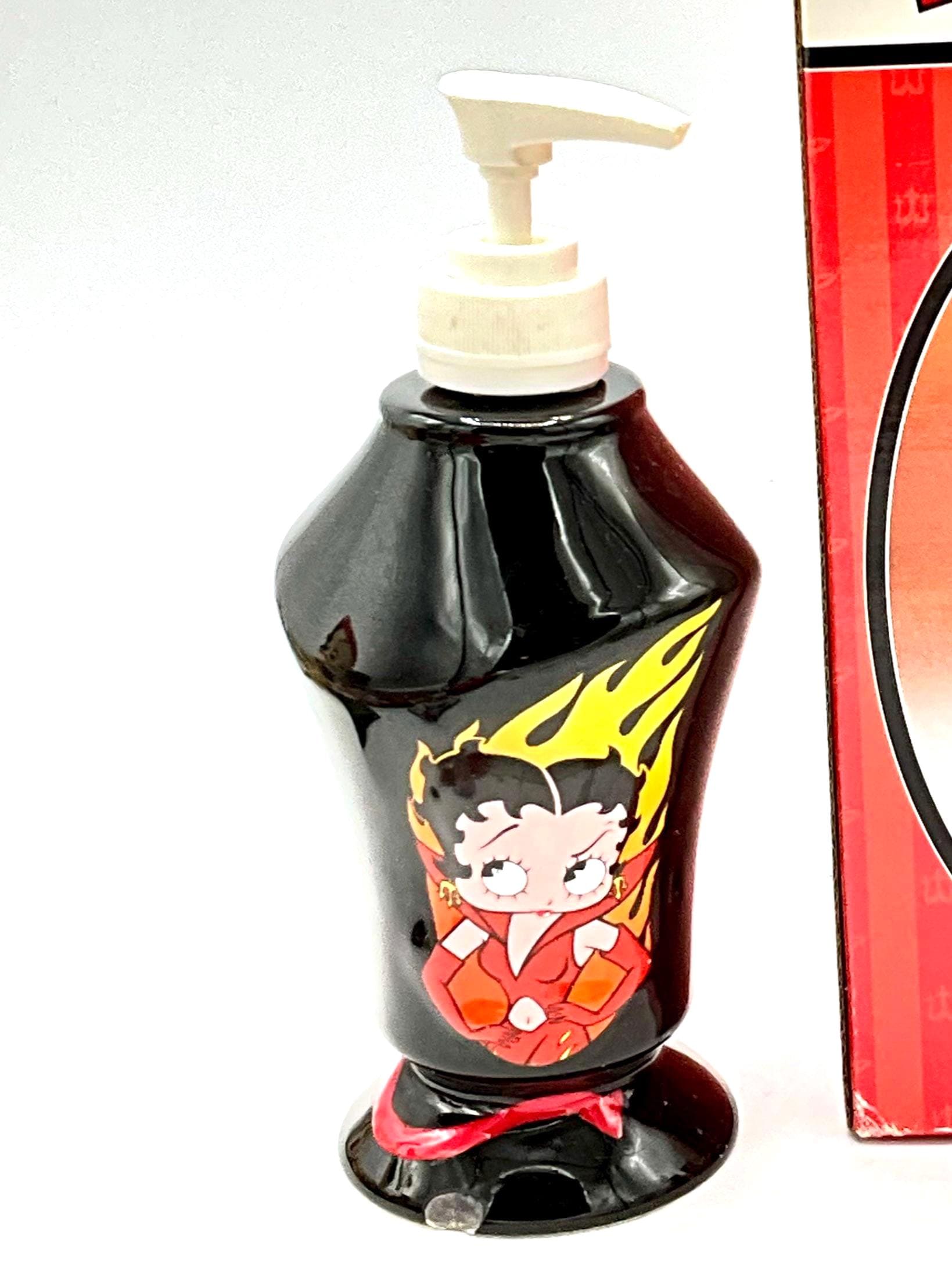 Gorgeous Collectible and Vintage Betty Boop Devil as Ceramic Soap