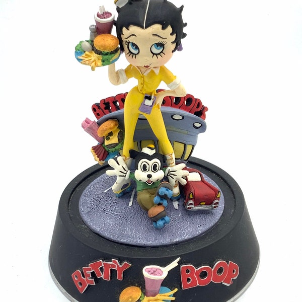 Gorgeous collectible and vintage baby Betty Boop, the Boop Oop a Doop Diner, by  the Hearst  Co., hand painted, limited edition.