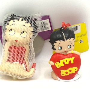 Gorgeous collectible  and vintage Betty Boop toy as treasure Pouch or Squeeze.