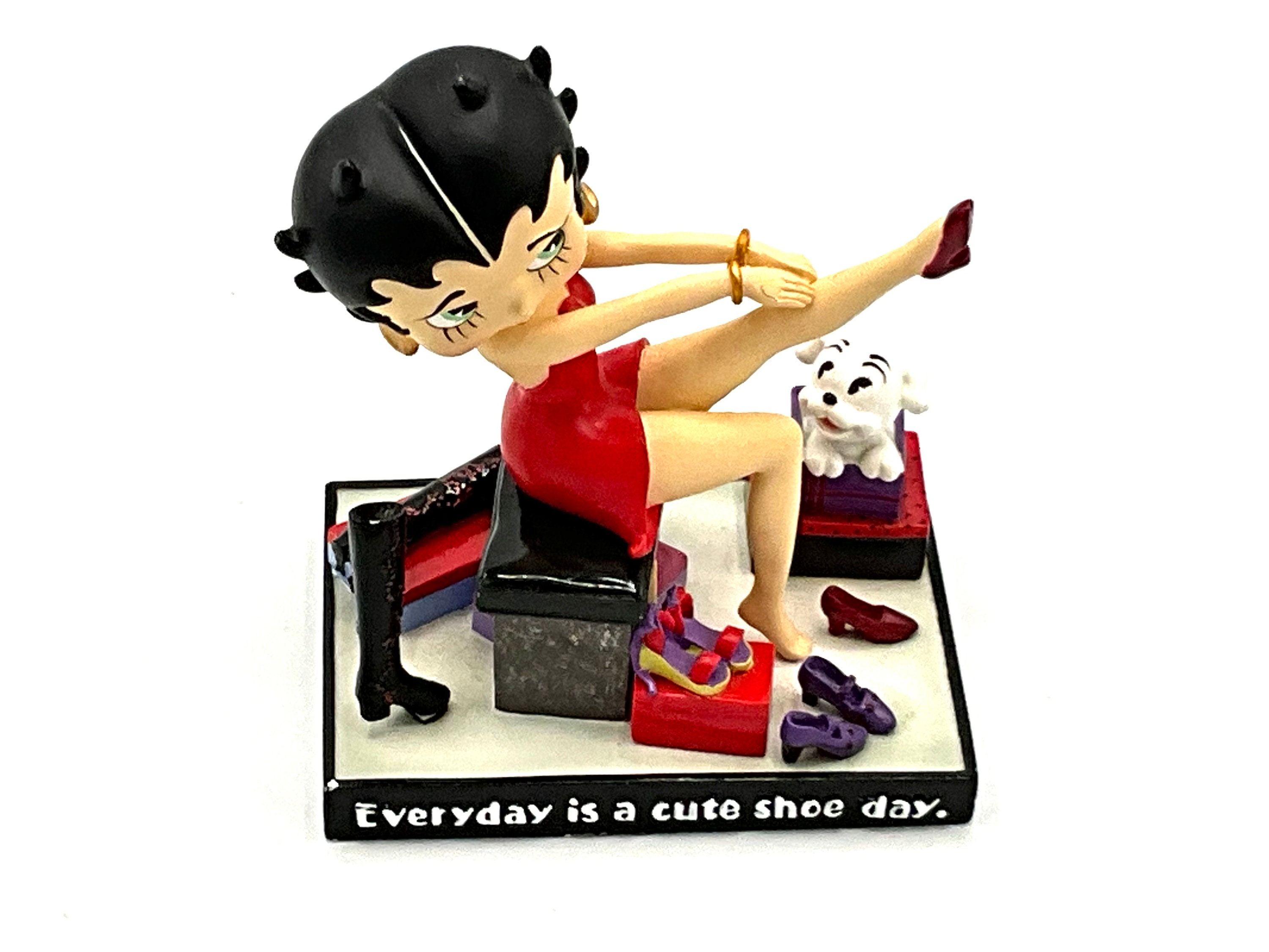 Gorgeous Collectible Betty With Red Dress and Try Shoes, Boop. Red