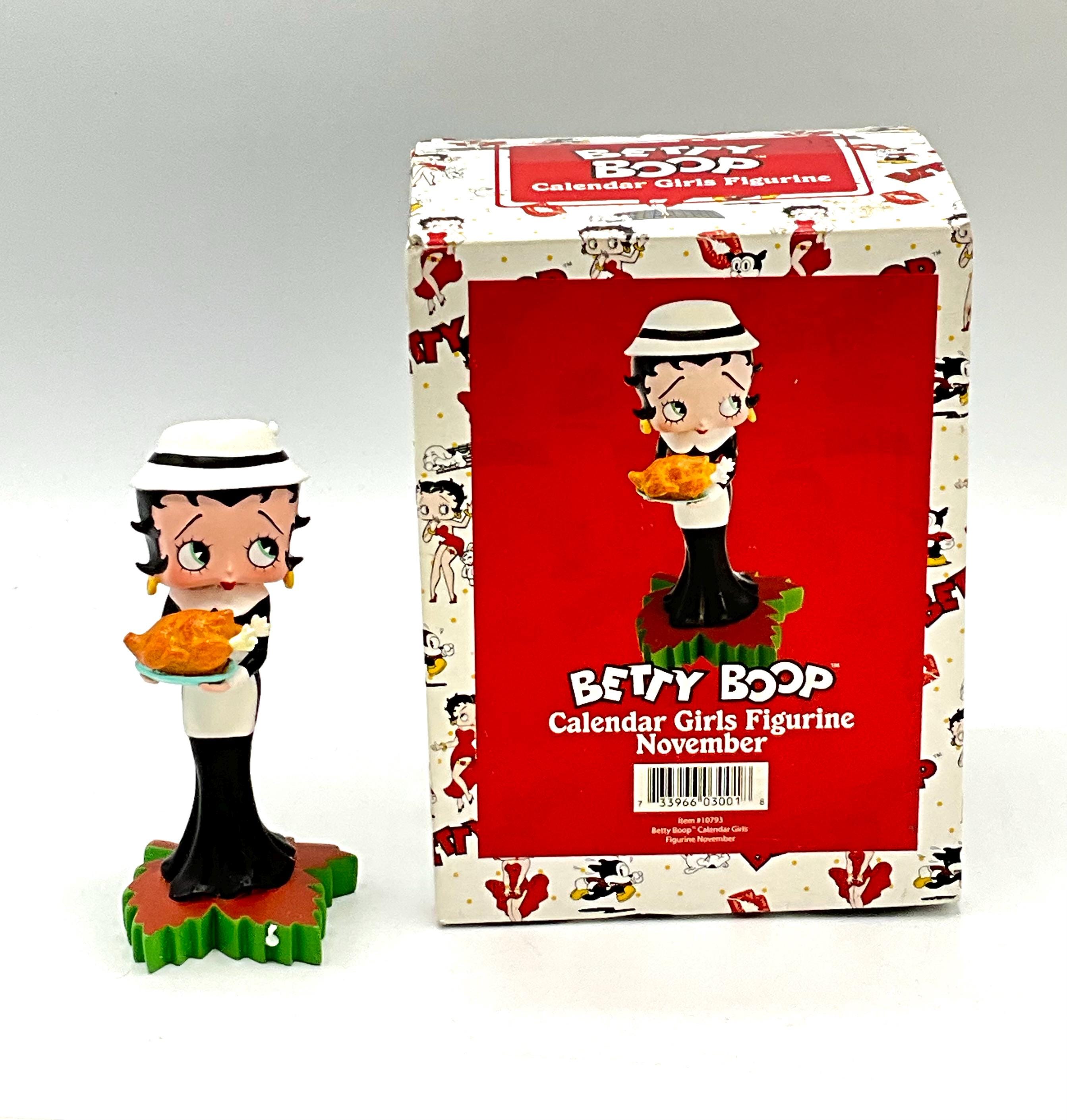 【希少】ベティちゃん　カレンダー　置物 Betty Boop Figurines Calendar - Etsy