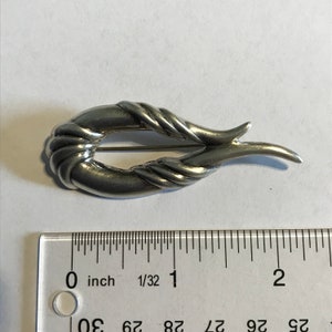 Vintage silver brooch