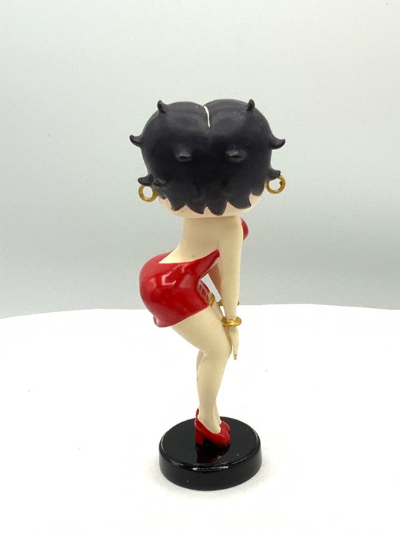 Gorgeous Collectible Betty Boop Figurine, With Red Dress, New With