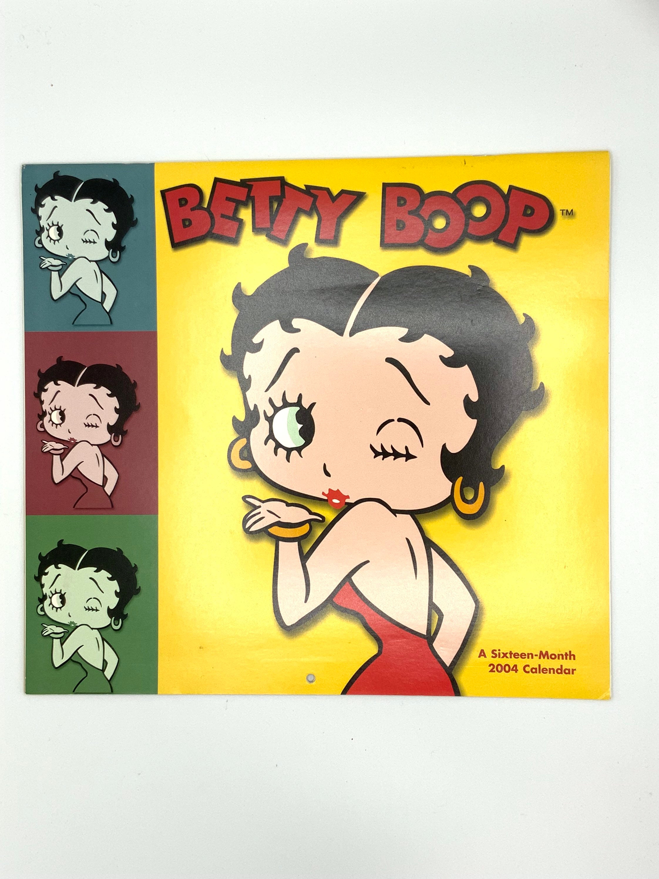 Gorgeous Collectible Calendar of Betty Boop, 2004, Regular Size