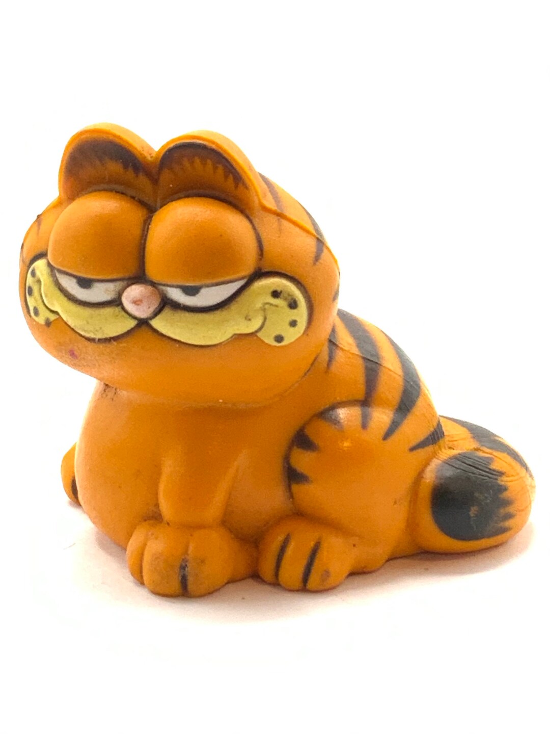 Vintage Garfield is sitting, cat, orange, figurine. - Etsy 日本