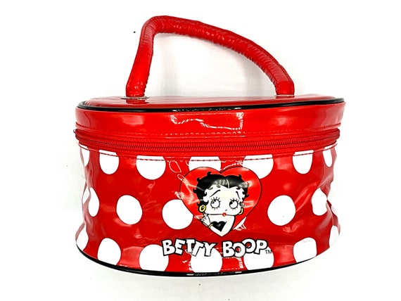 Gorgeous Collectible Plastic Red and White Dots Betty Boop
