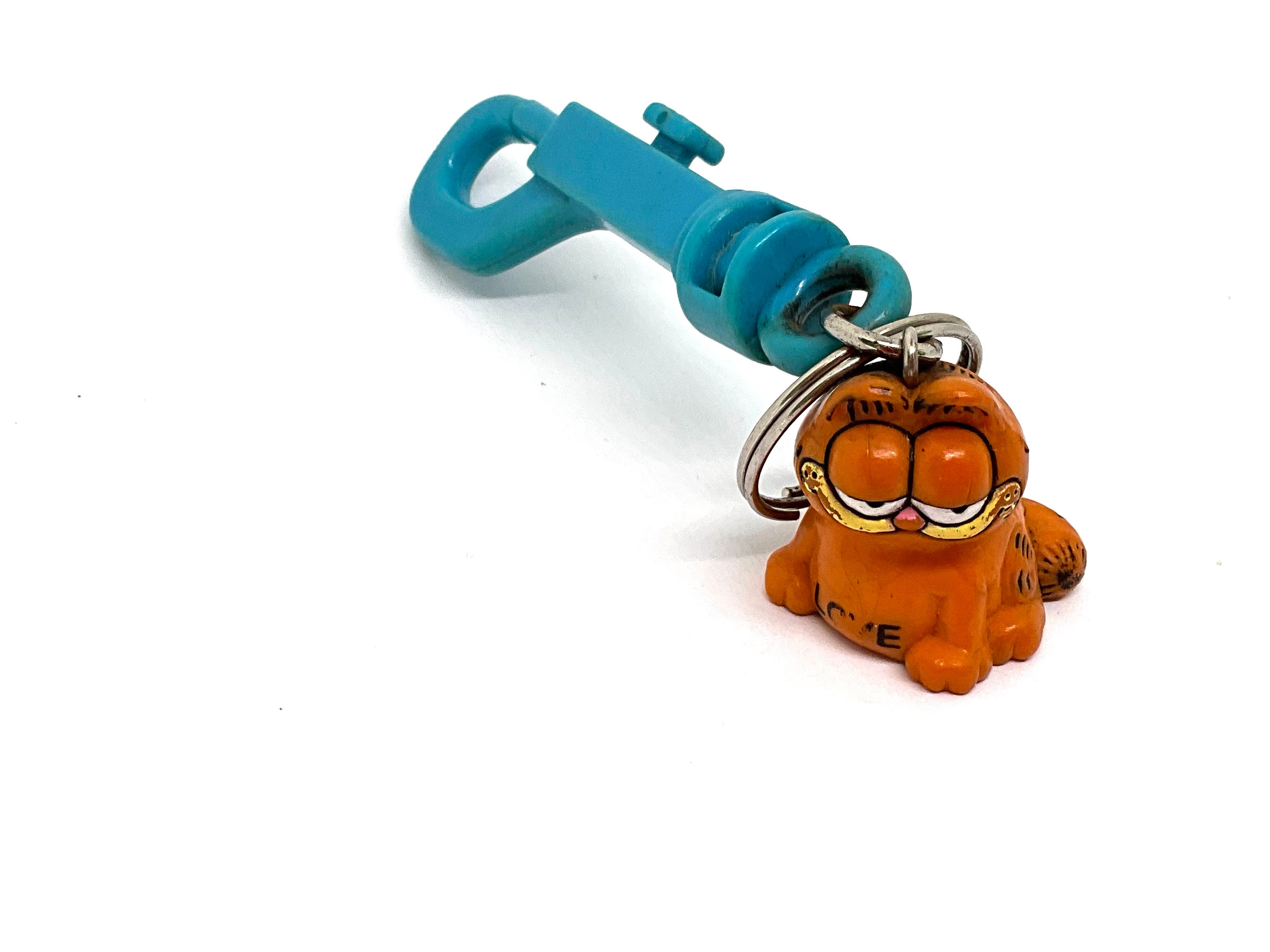 Gorgeous Collectible Garfield as Rabbit, Keychain, Figurine, Clear ...