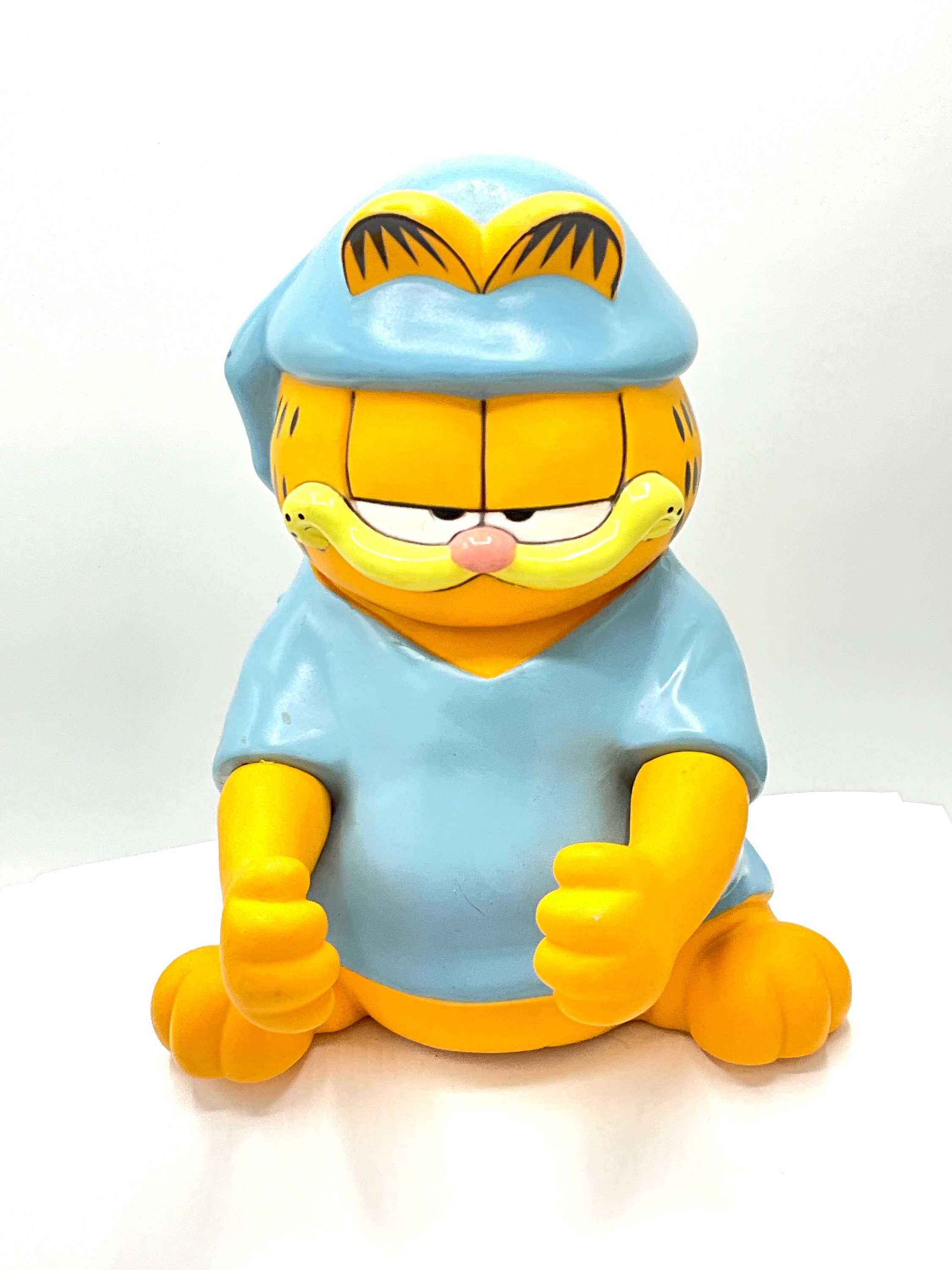 Gorgeous Collectible Piggy Bank as Garfield With PJ, Coin Bank