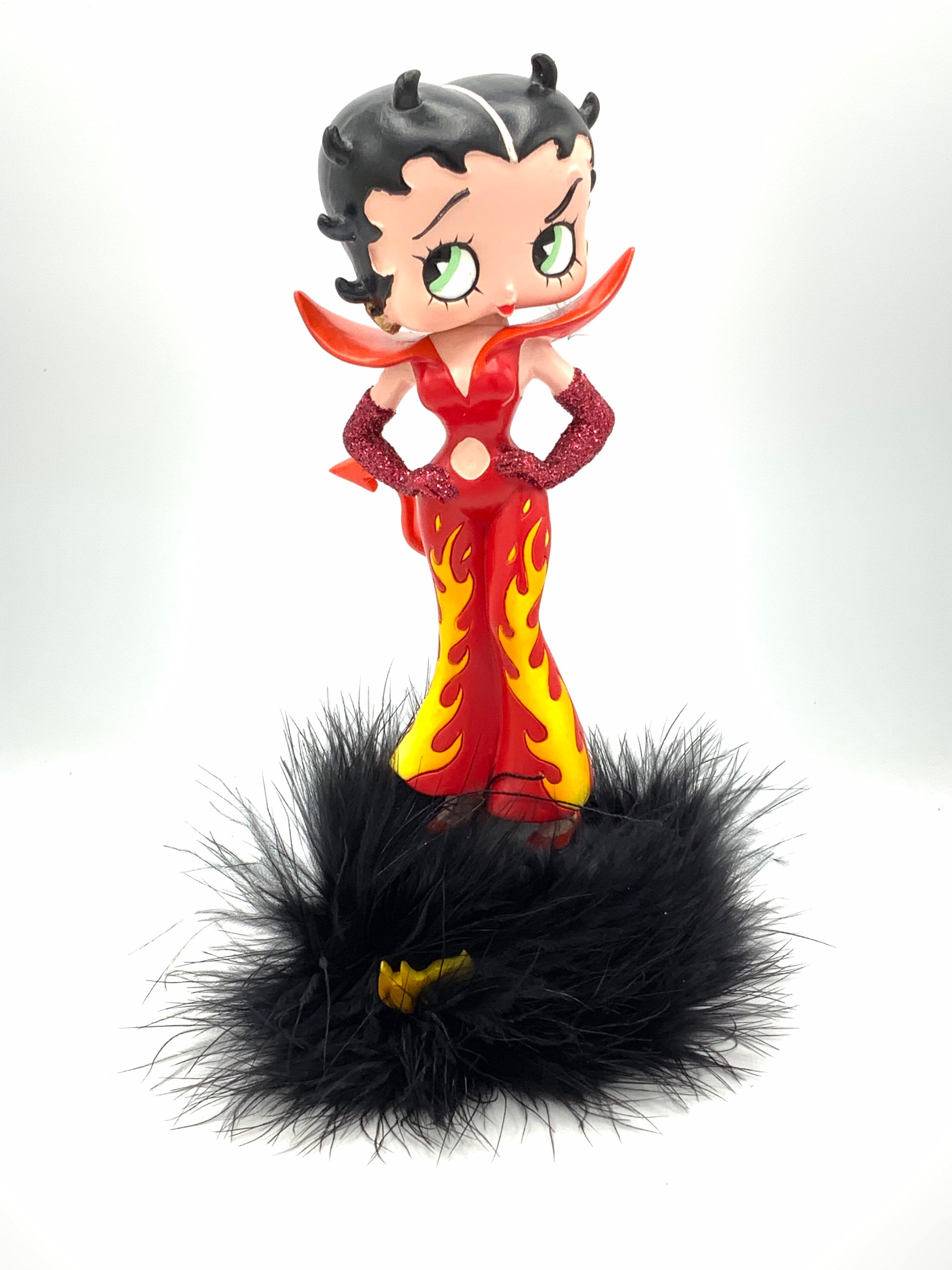 ベティちゃん　BETTY BOOP レア　シンガー　 RUTTEN Betty Boop hand painted limited edition Cel rare 1 of a kind | eBay