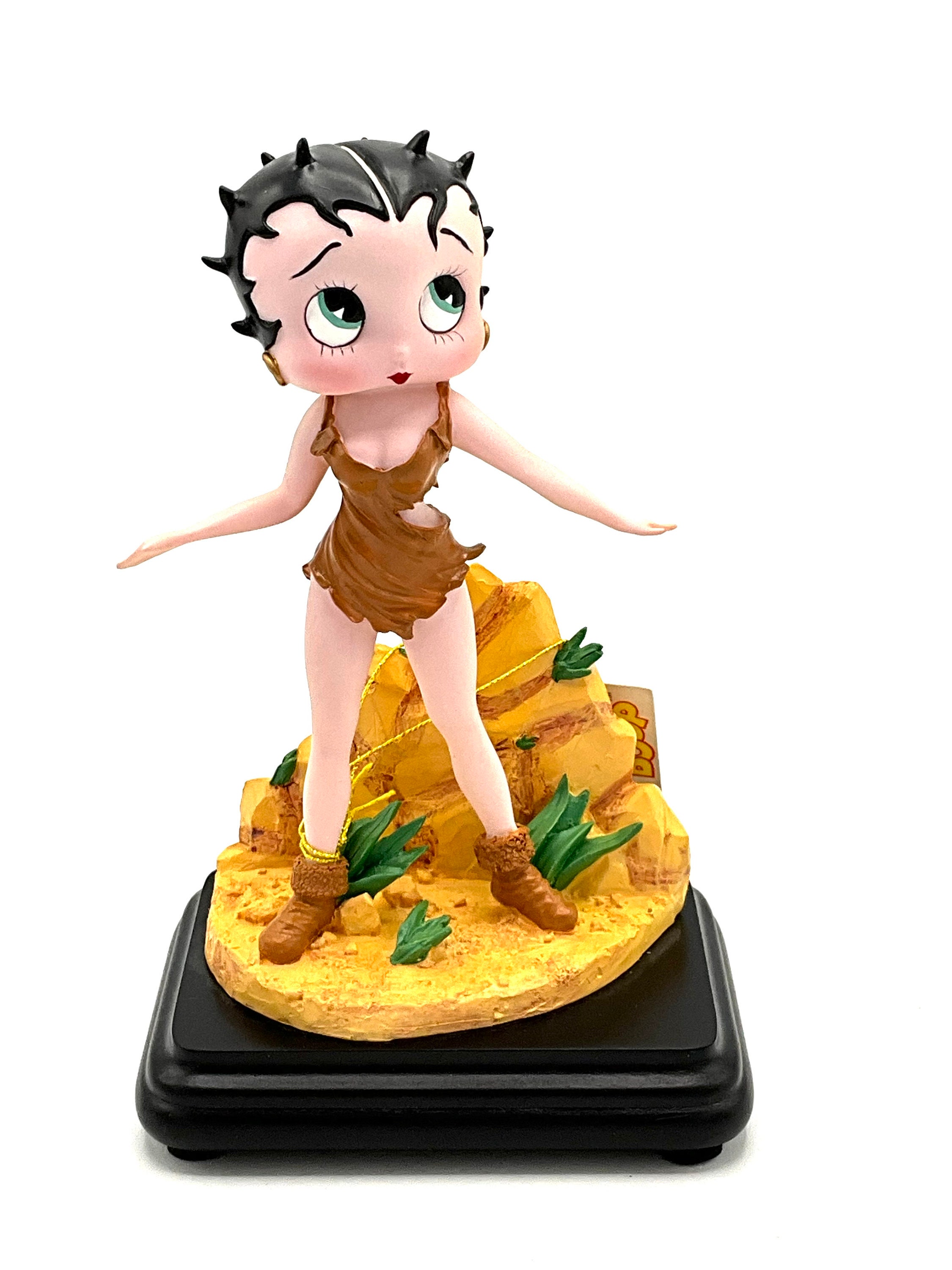 Gorgeous Collectible Very Rare Betty Boop as Cave Woman Figurine