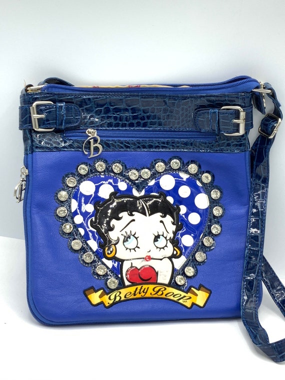 Gorgeous collectible and vintage Betty Boop blue p