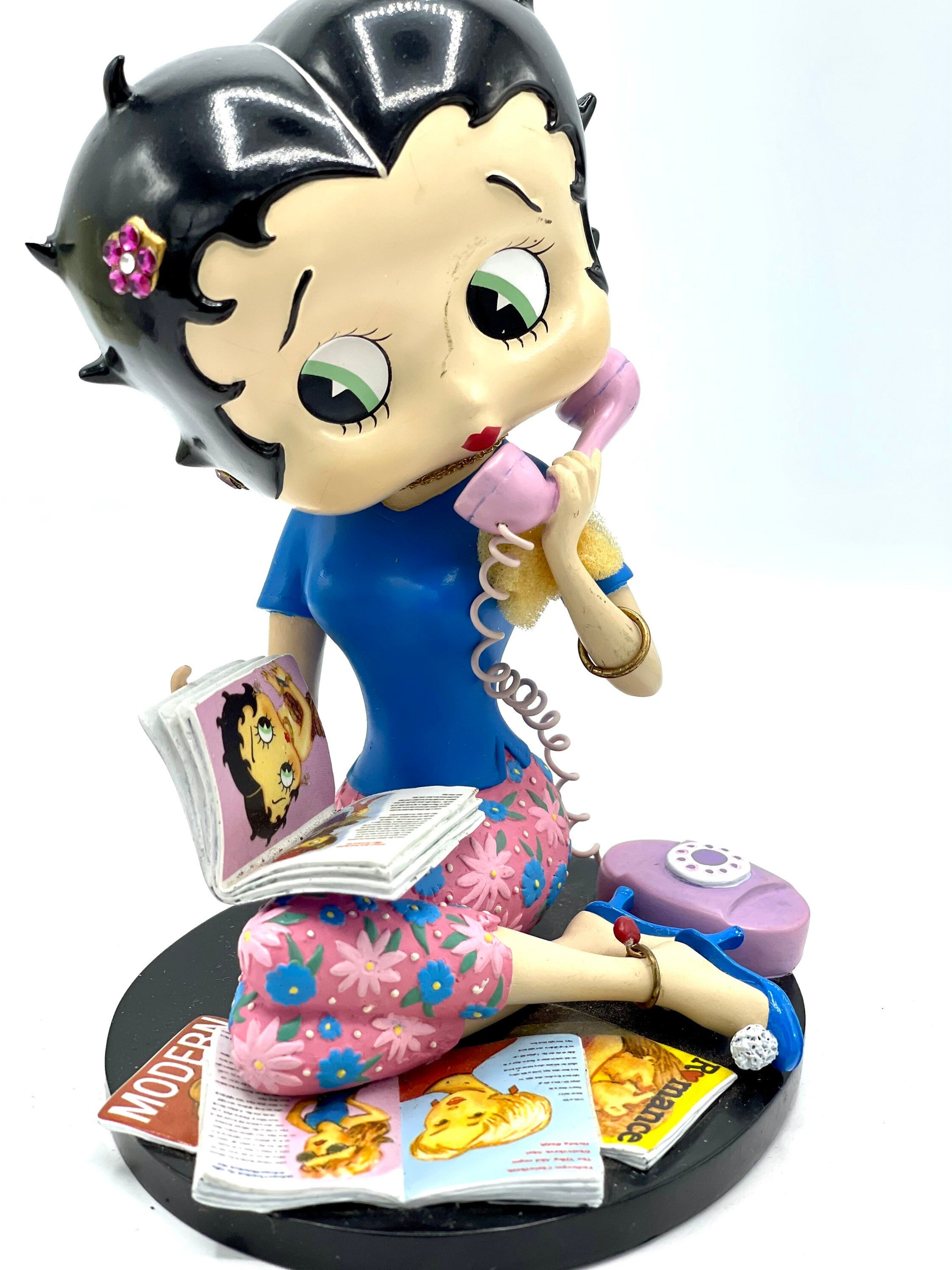 ベティ・ブープ Betty Boop ダンバリーミント COA付き フィギュリン ベティ・ブープ Betty Boop ダンバリーミント COA付き フィギュ