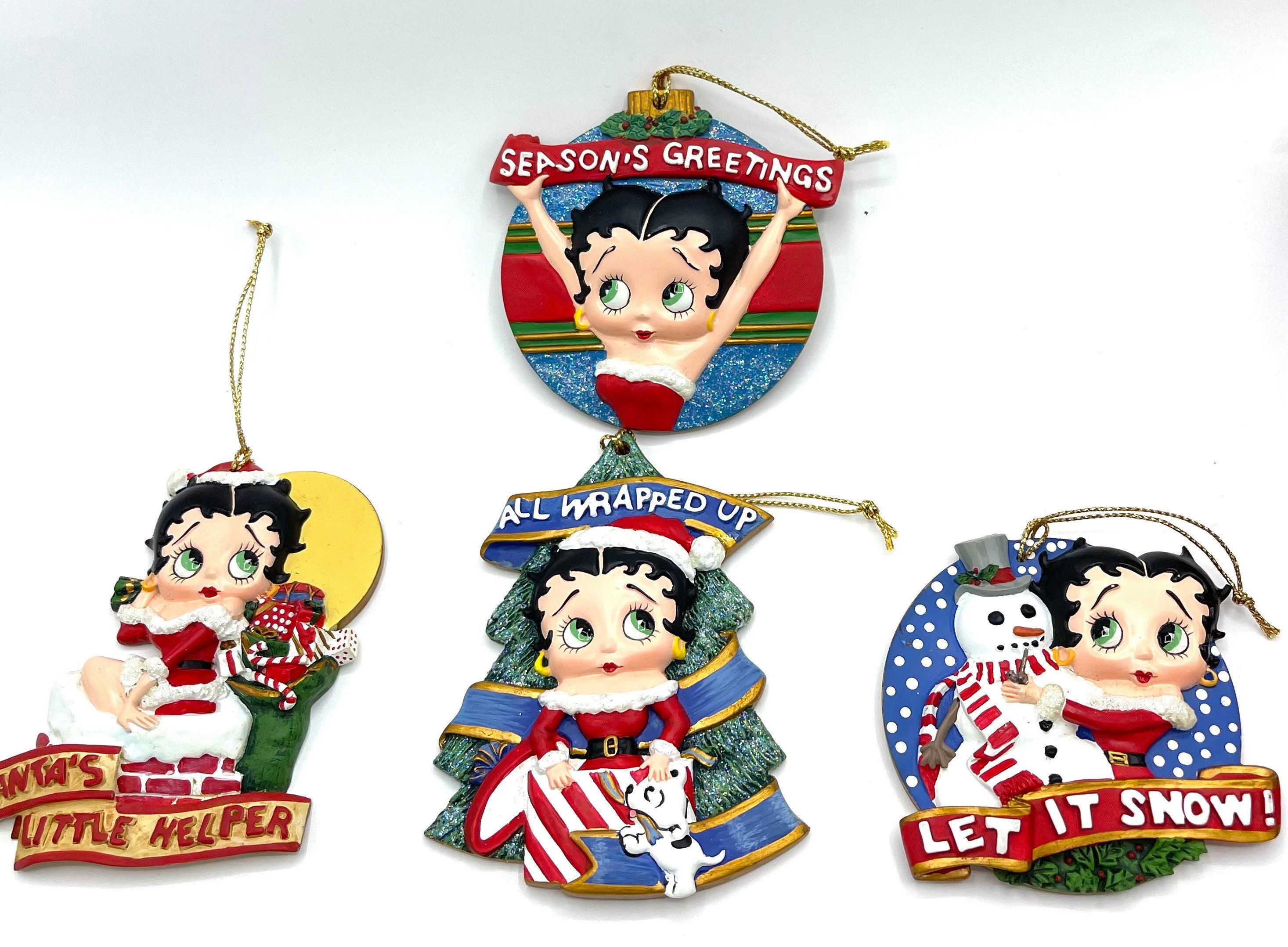 Gorgeous Collectible Betty Boop Christmas Ornament Your Choice. by