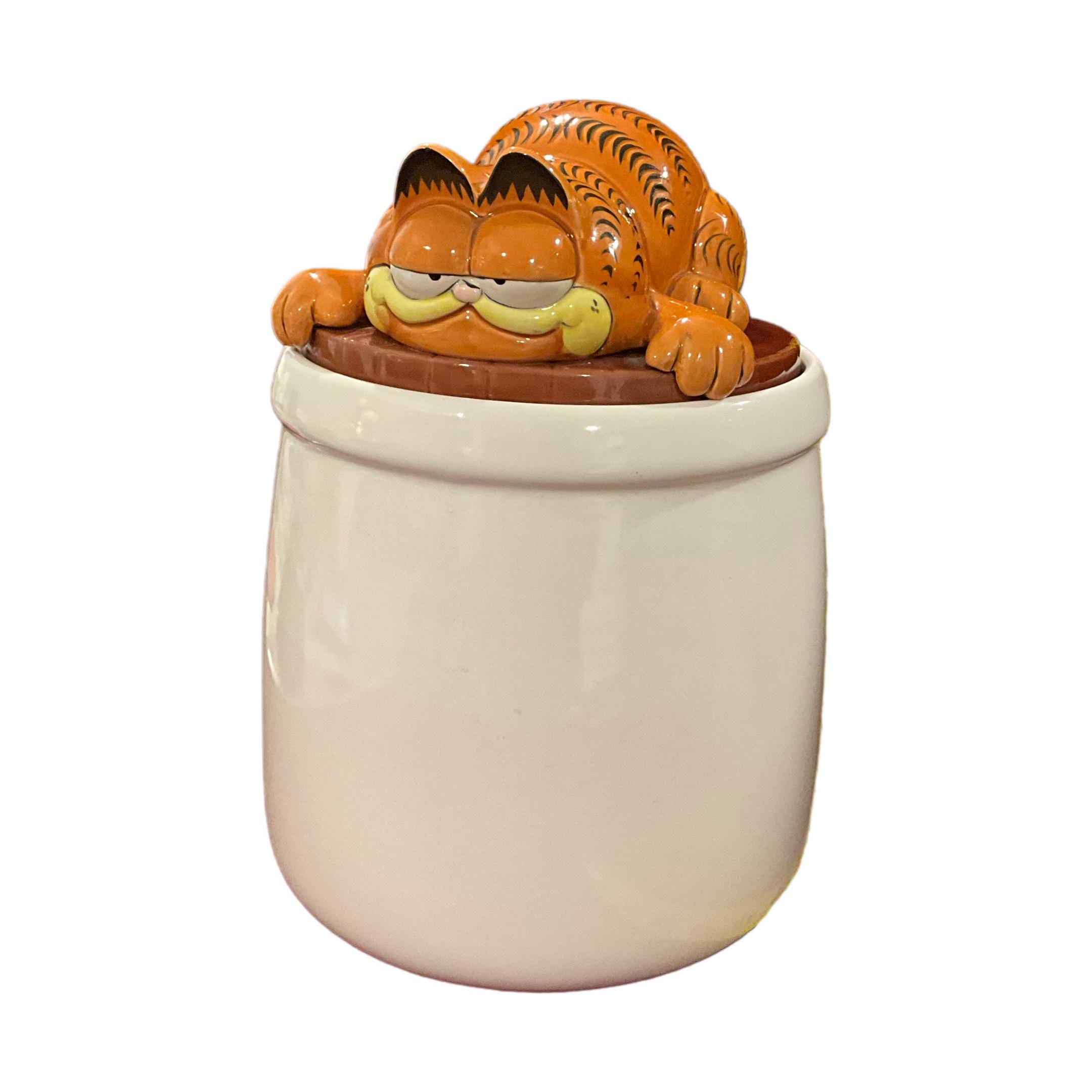 Garfield Cookie Jar - Etsy