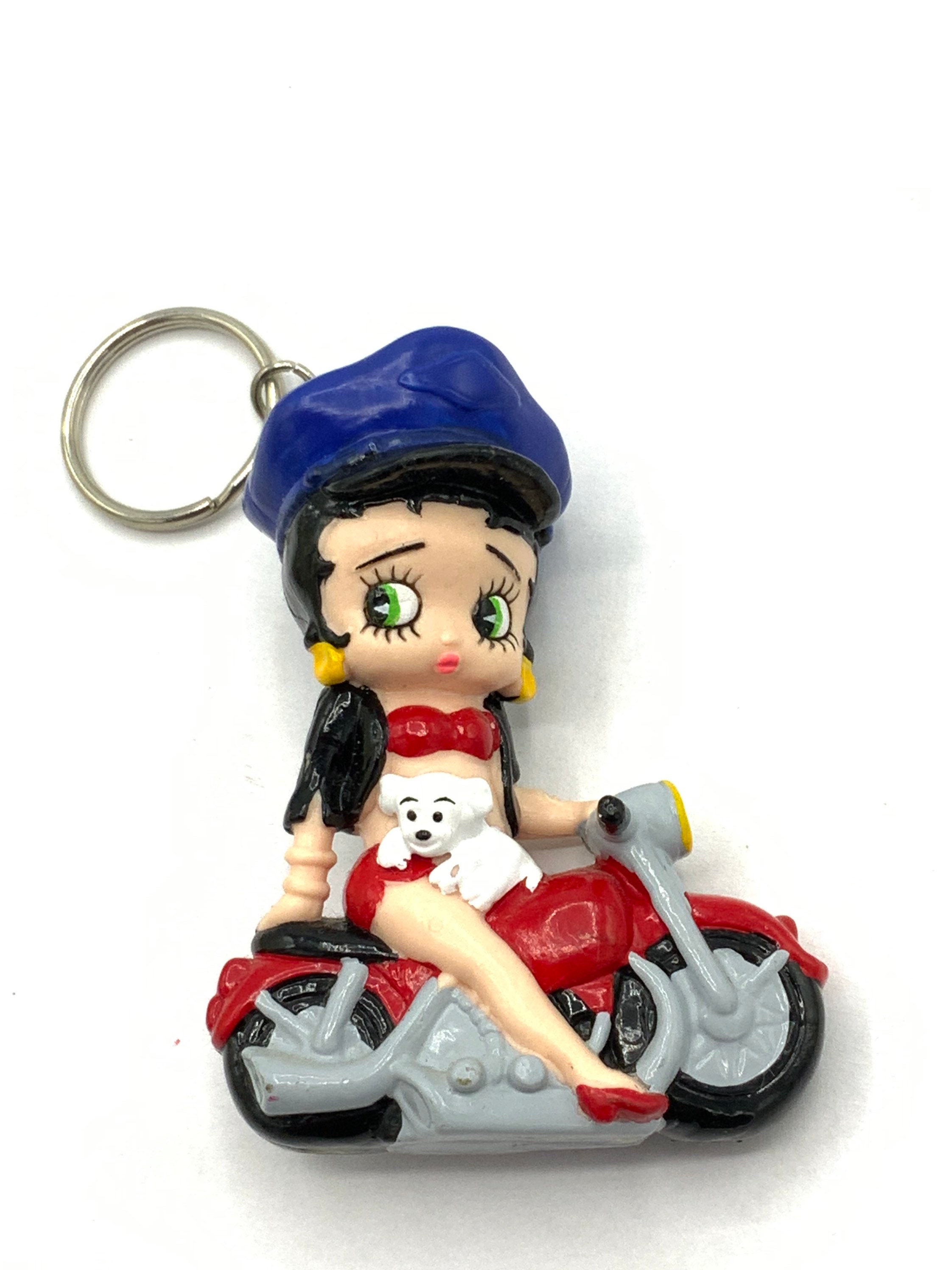 Gorgeous Collectible and Vintage Betty Boop With a Motorcycle