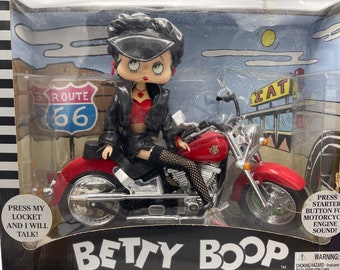 Genuine Betty Boop Porcelain Doll Shopping Spree, Betty Boop