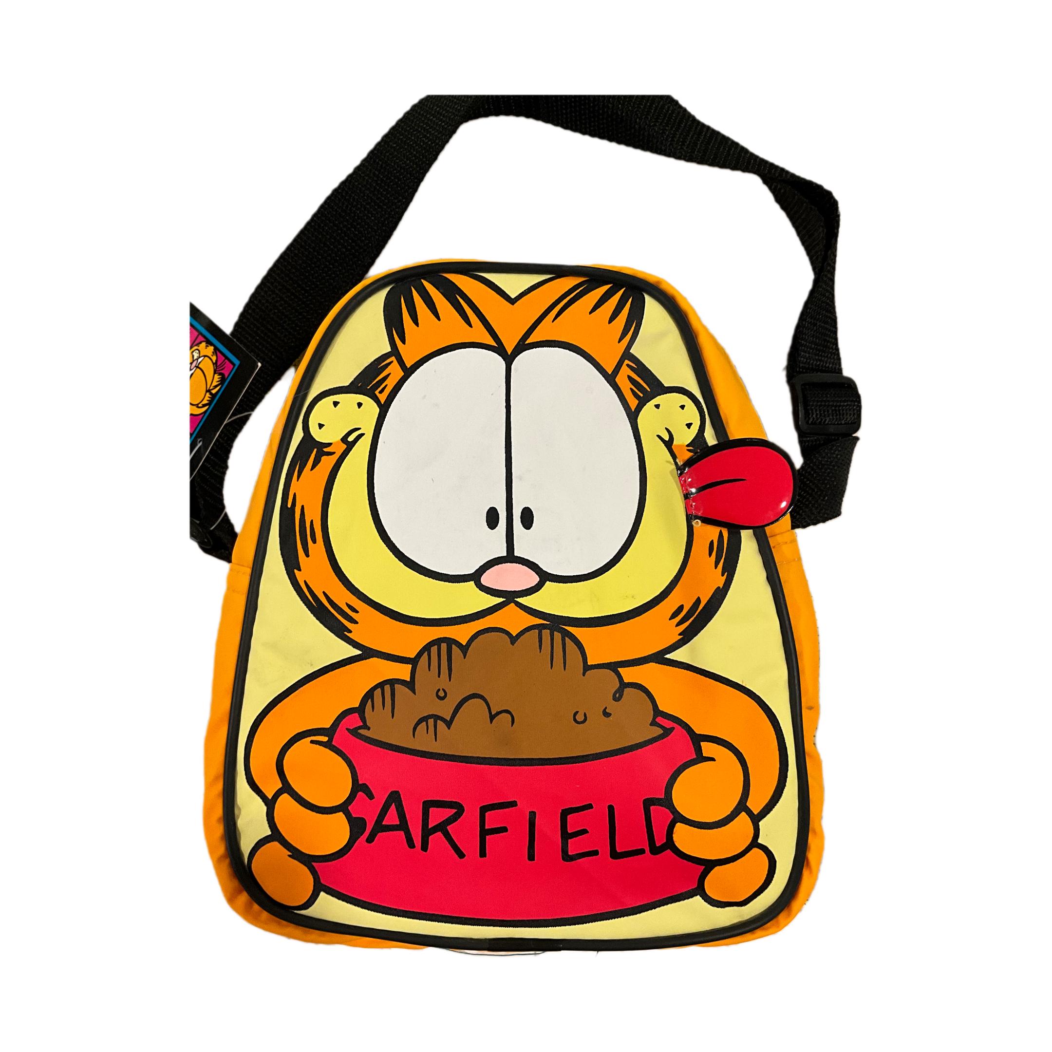 Gorgeous Collectible and Vintage Garfield Yellow Backpack, Cat