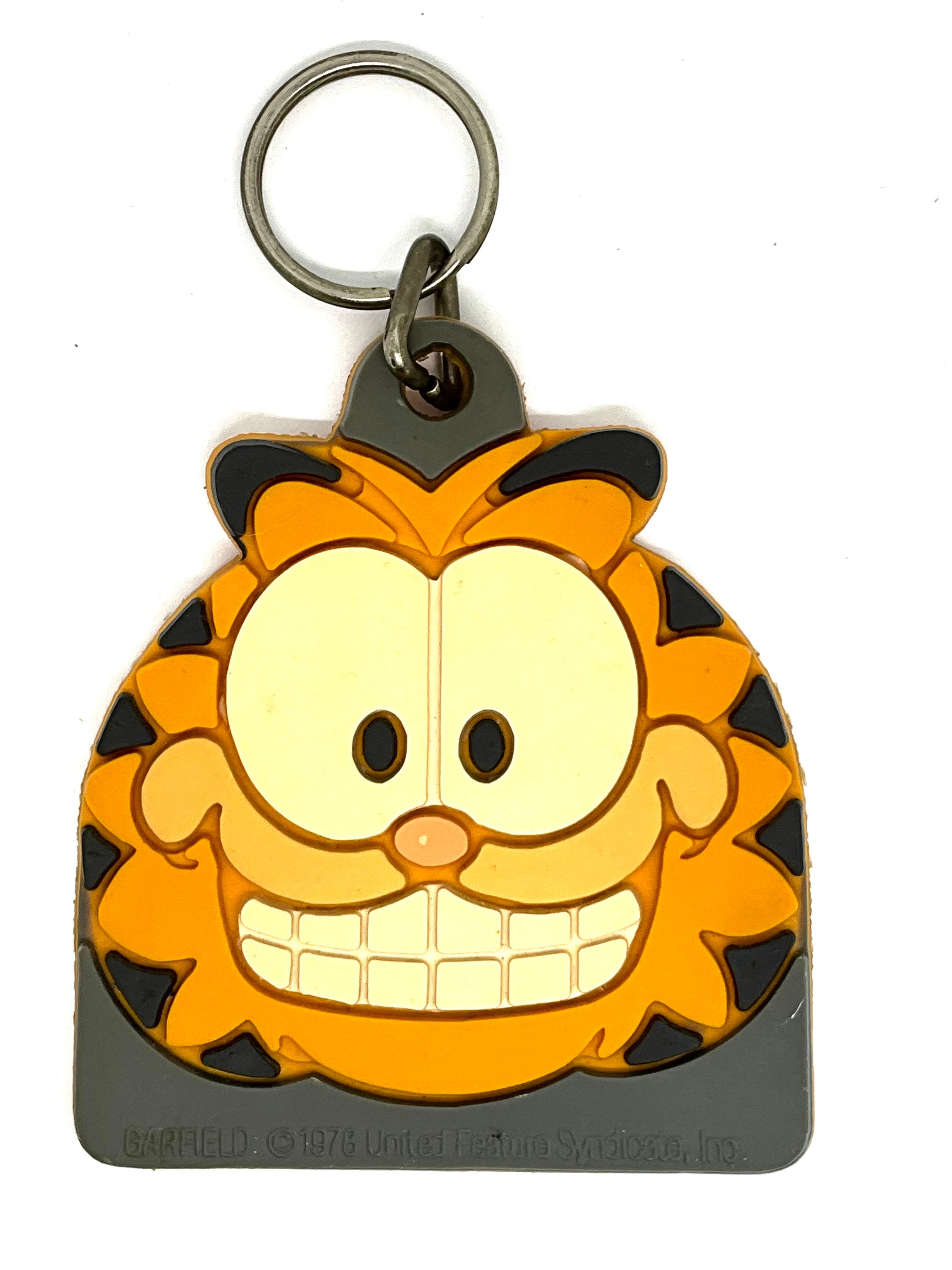 Gorgeous Collectible and Vintage Garfield, Orange, Cat, Keychain