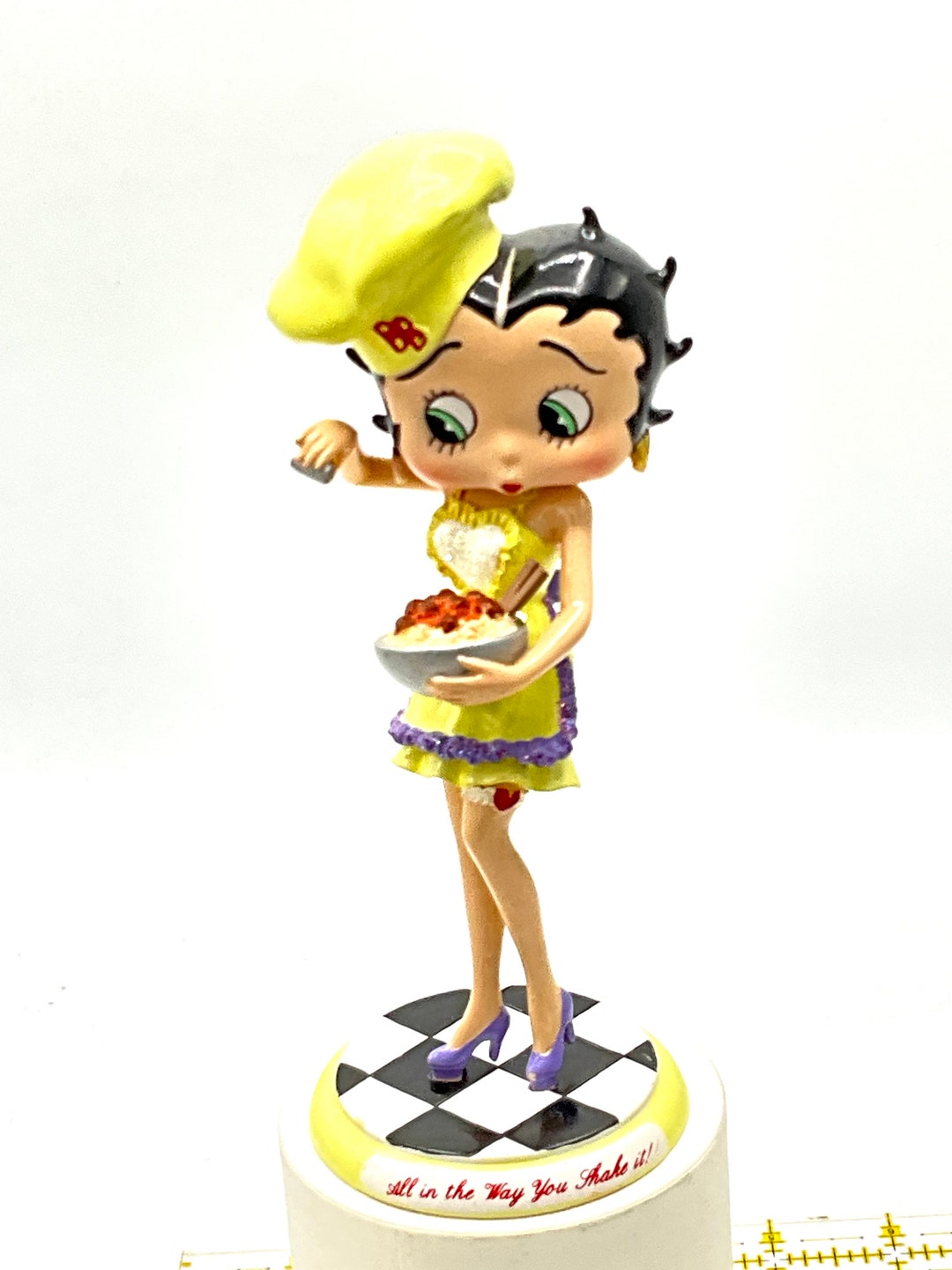 ベティ・ブープ Betty Boop ダンバリーミント COA付き フィギュリン ベティ・ブープ Betty Boop ダンバリーミント COA付き フィギュ