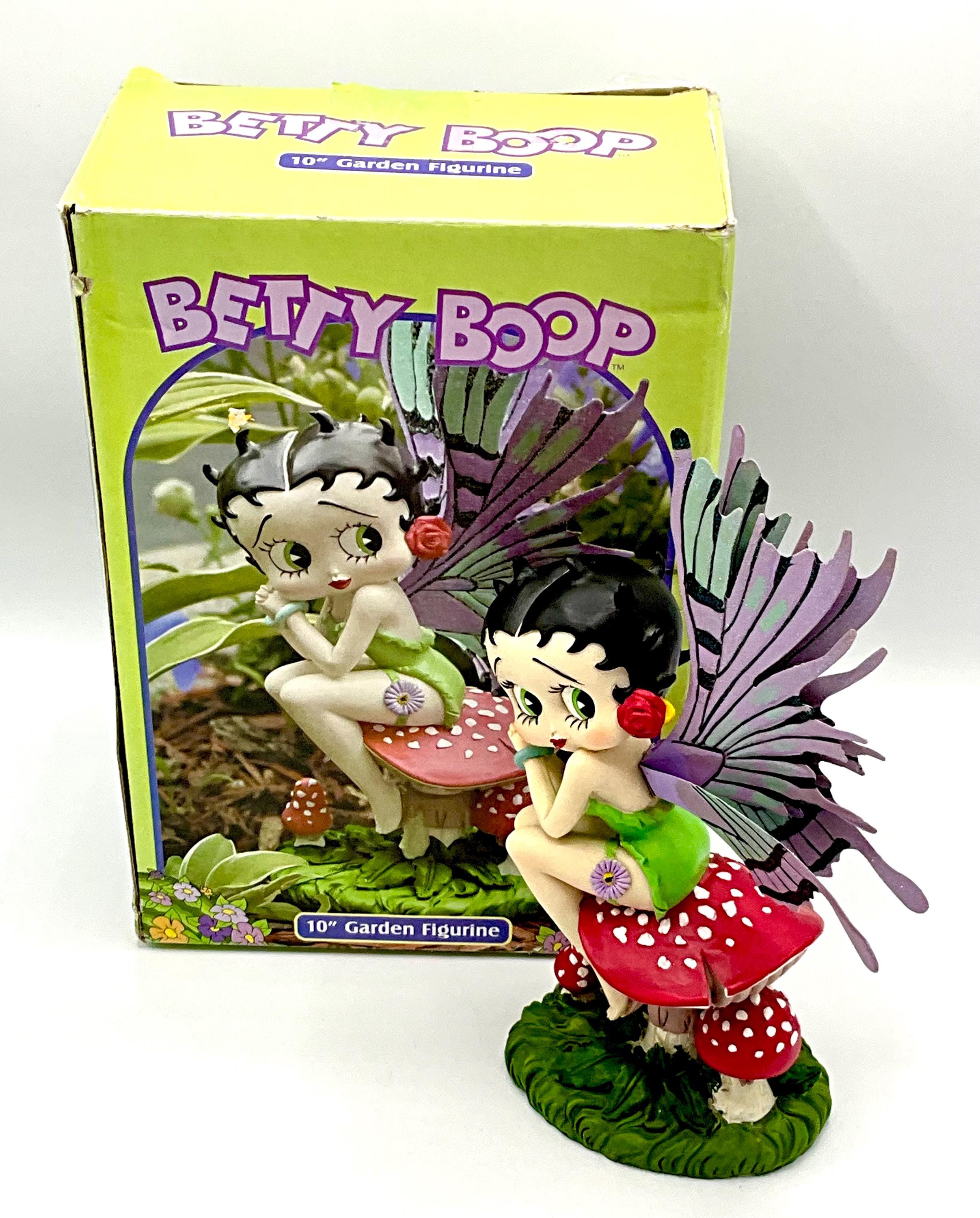 Gorgeous Collectible and Vintage Betty Boop as a Fairy is Sitting