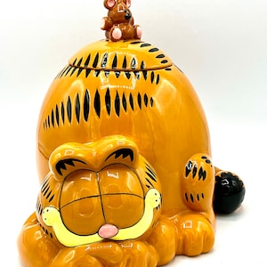 Vintage Cookie Jars Garfield - Etsy