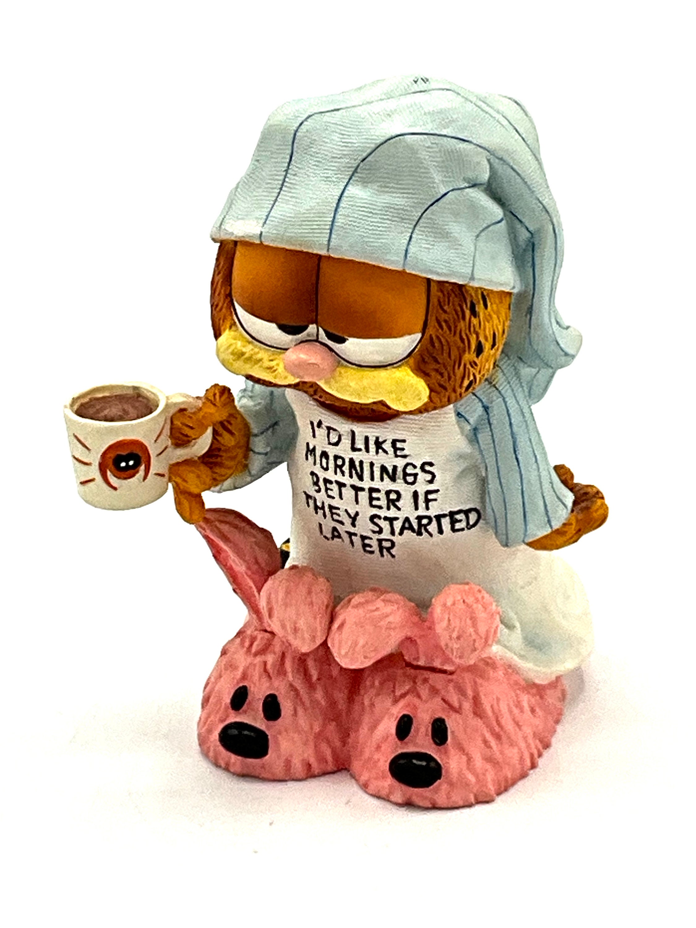 Gorgeous Collectible and Vintage Garfield With Blue PJ With Rabbit ...